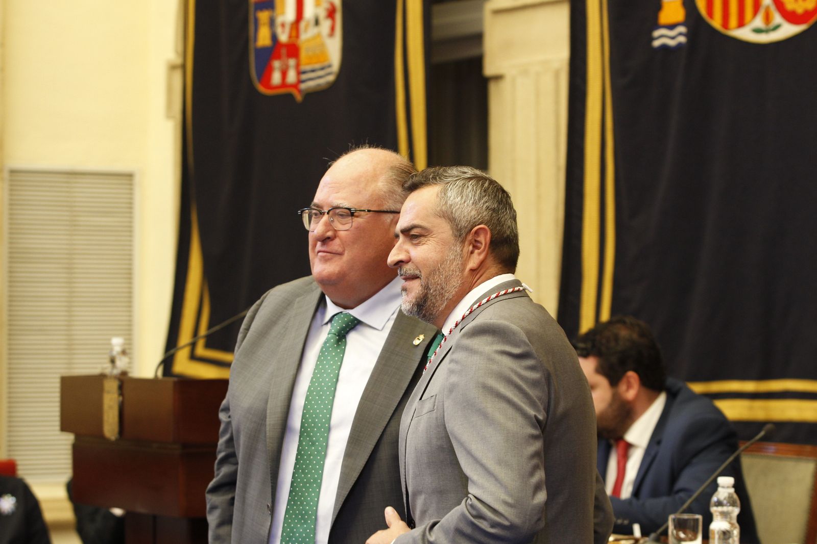 Pleno investidura Presidente Diputación de Almería. Javier Aureliano García