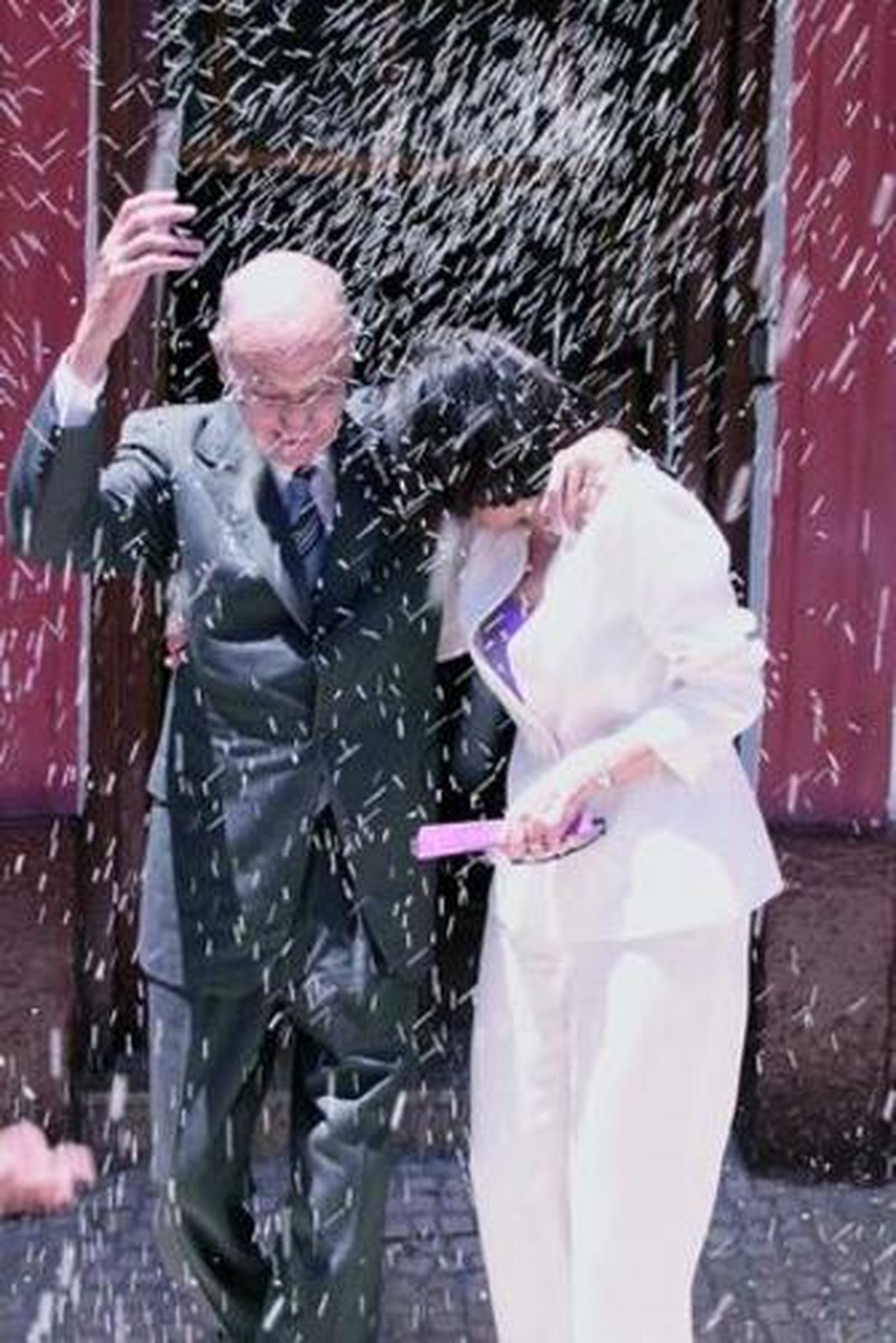 Imagen de la boda del escritor en Castril.