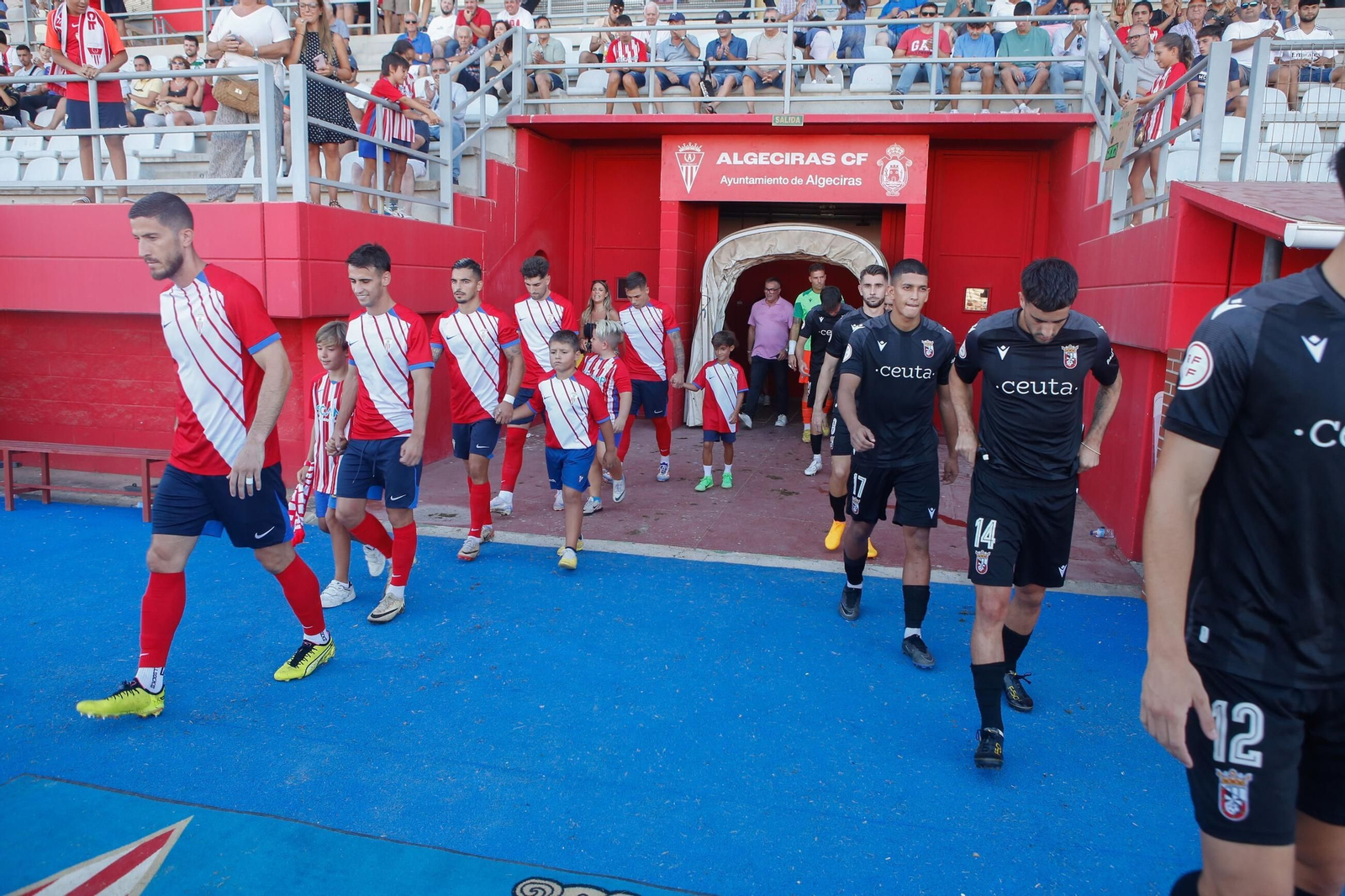 Algeciras CF y AD Ceuta disputaron el pasado año el XXIX Trofeo Virgen de la Palma