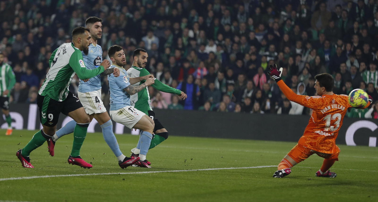 Las imágenes del Betis-Celta