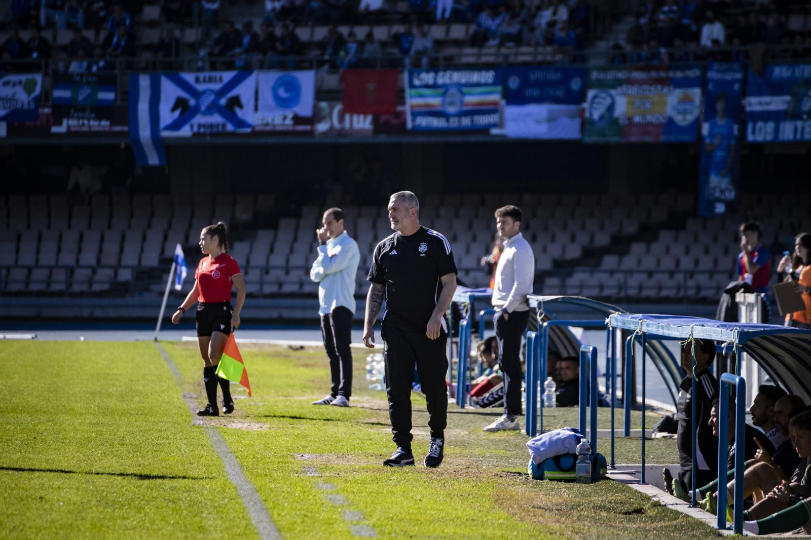 Las mejores imágenes del Xerez DFC-Recreativo de Huelva en Chapín