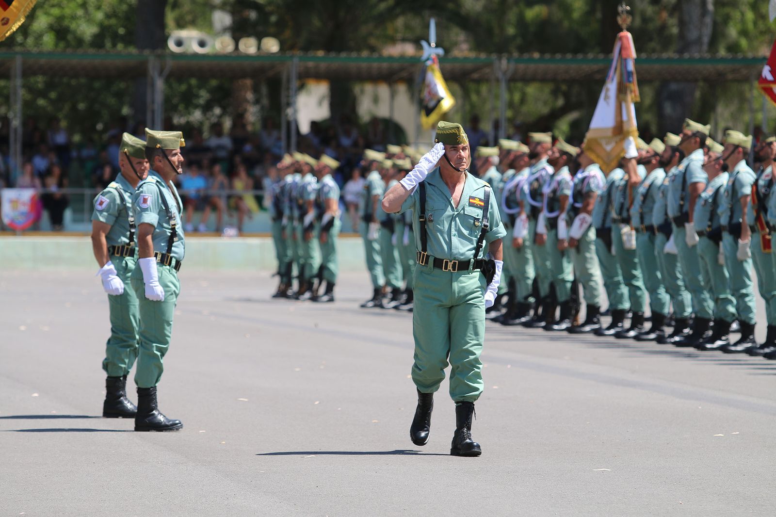 Fotogalería del desfile del Sábado Legionario DIFAS 2022