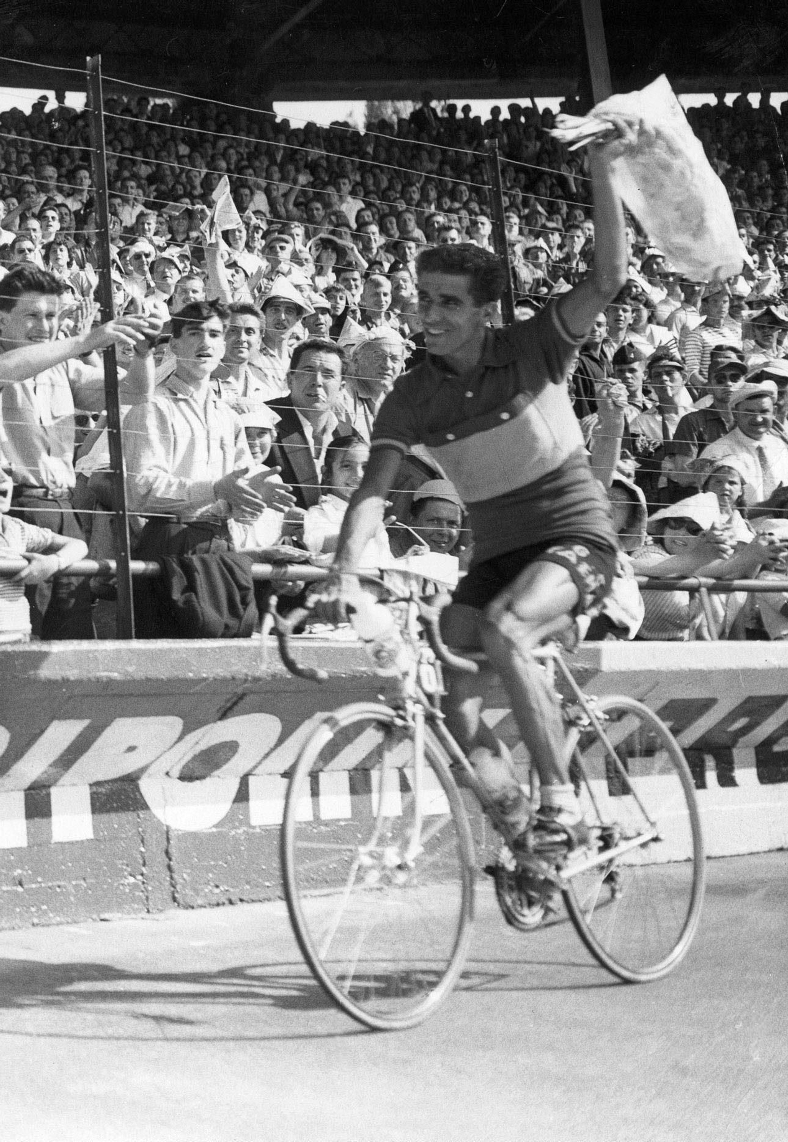 Federico Martín Bahamontes, el primer español que ganó el Tour de Francia.