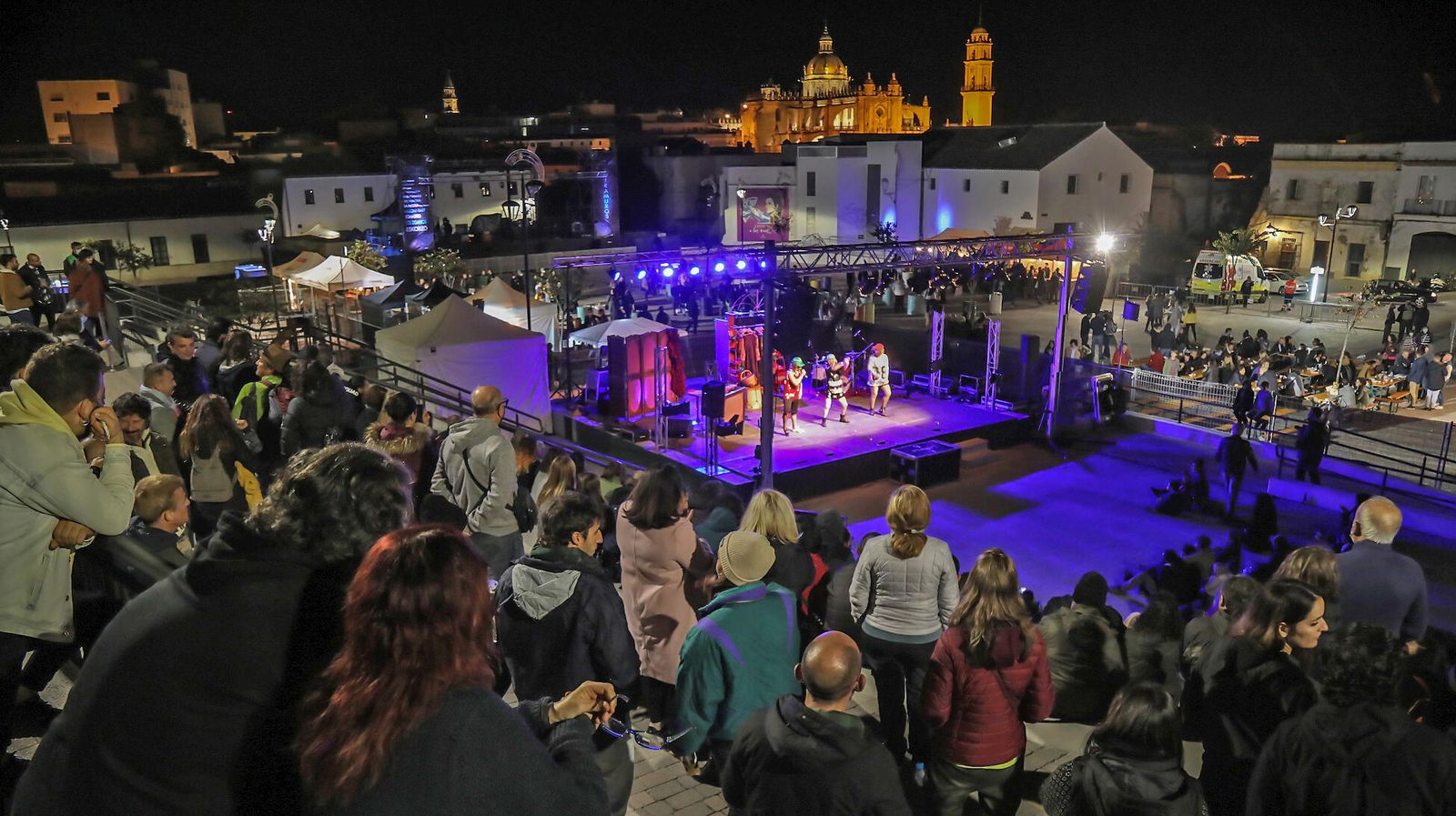 Momentos de los festivales de música Xera e Intramuros en Jerez