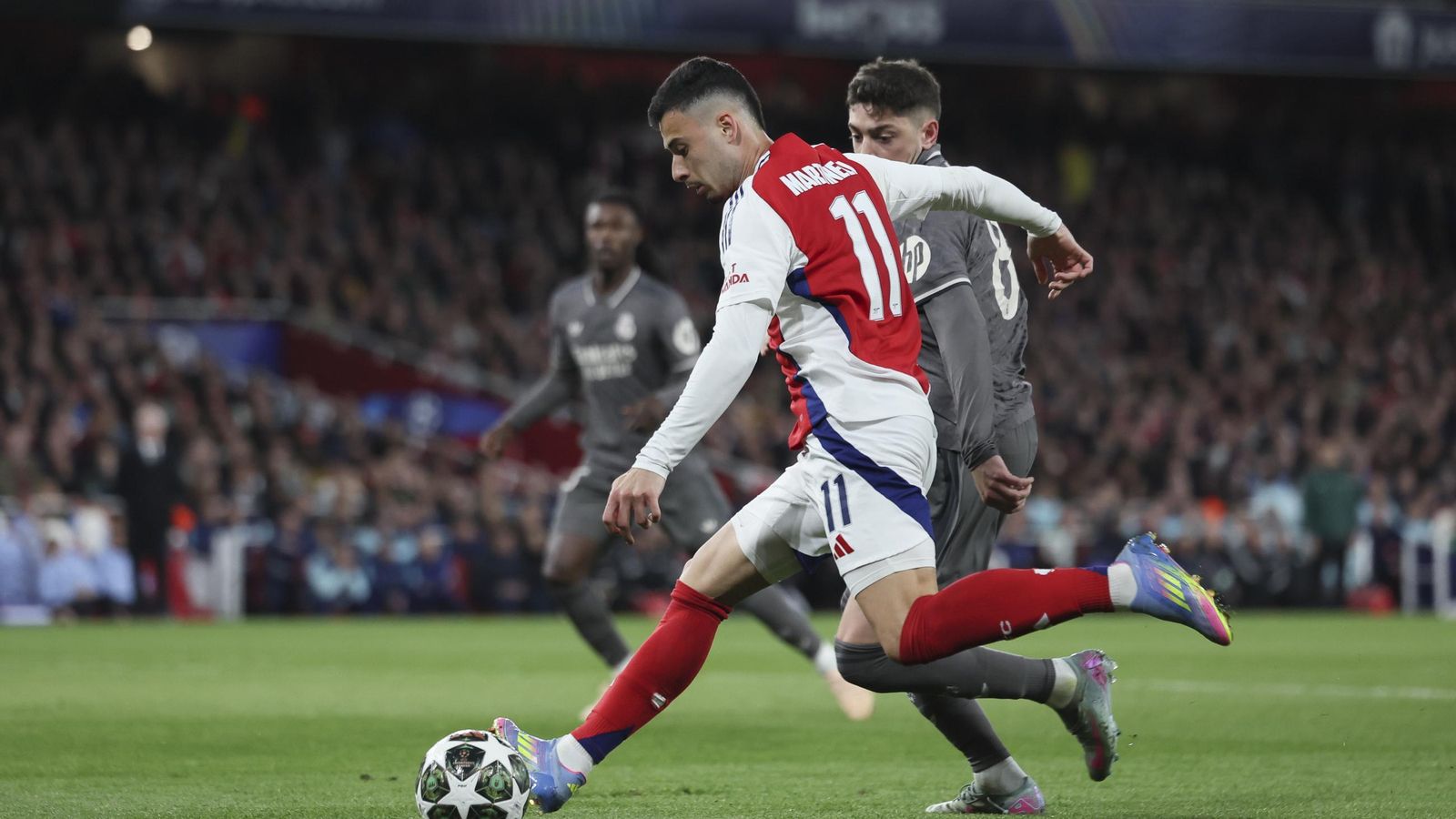 Las mejores fotos del Arsenal - Real Madrid