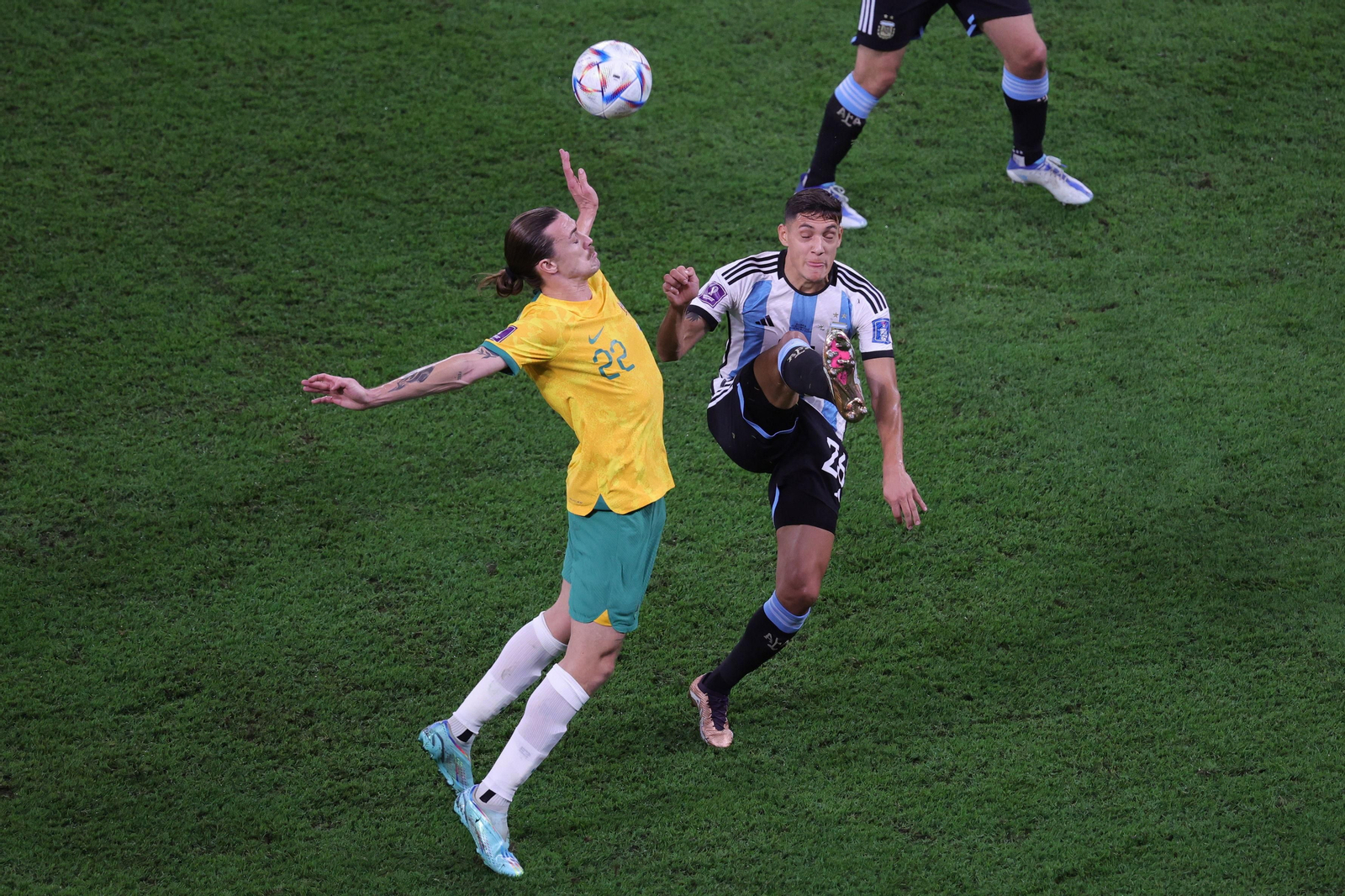 Las fotos del Argentina - Australia