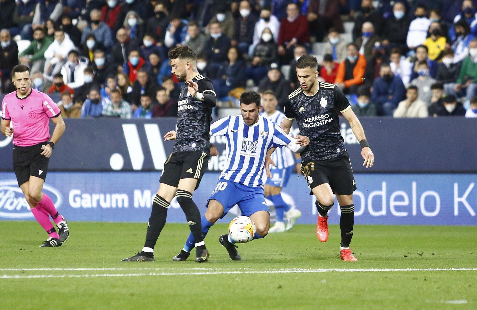 Las fotos del Málaga CF-Ponferradina