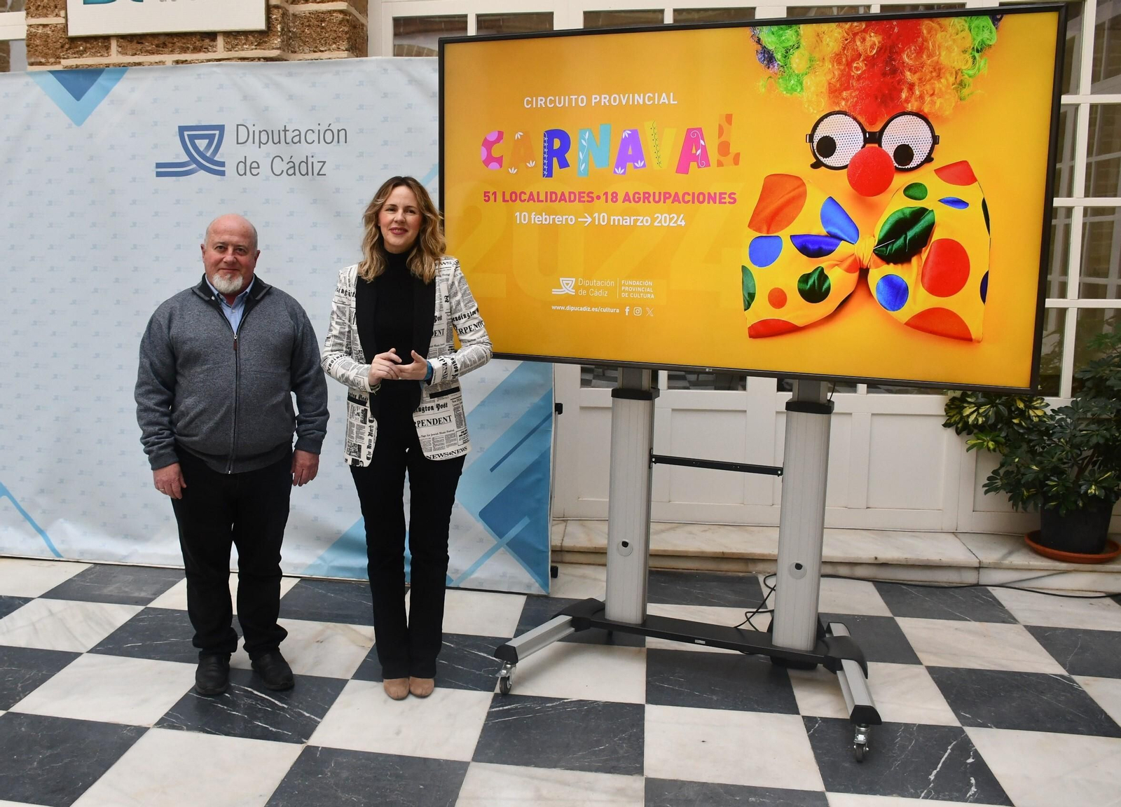 Vanesa Beltrán, en la presentación del Circuito Provincial de Carnaval.