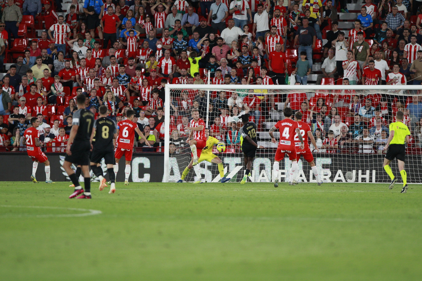 Imágenes del partido U.D. Almería-Elche C.F.