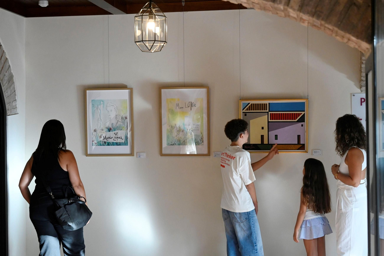 Las imágenes de la exposición 'Reflejos del Inconsciente', de la artista cordobesa Natalia Revelles