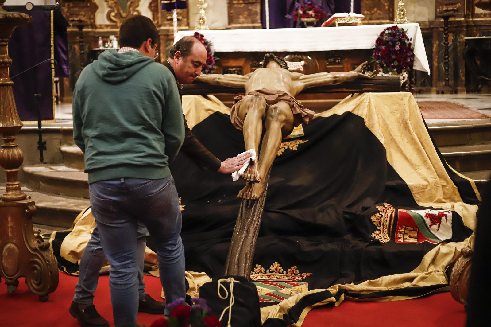 Galería: La emocionante expiración de Cristo