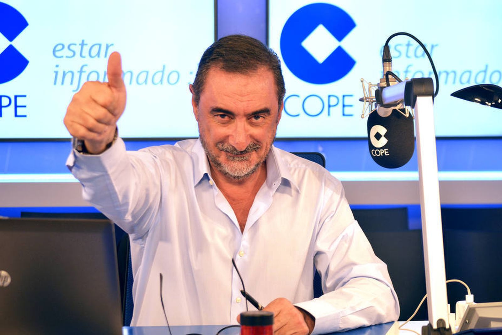 Carlos Herrera, la voz matinal de la Cadena COPE