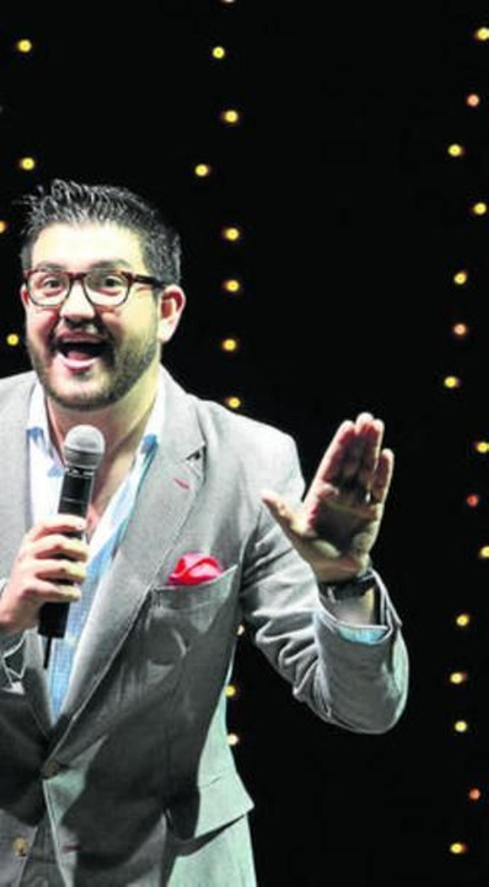 Manu Sánchez en una reciente actuación en Algeciras.