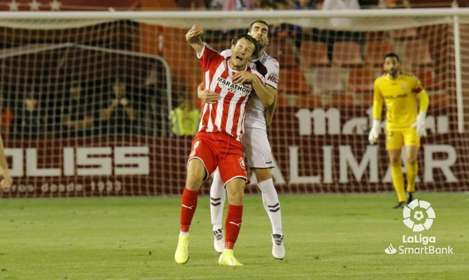Marc Gual, en un partido del Girona esta temporada.