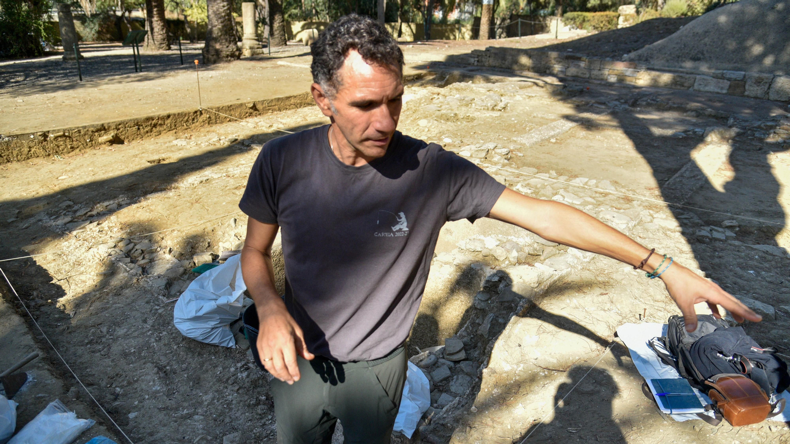 La fabrica de salazón en el yacimiento arqueológico de Carteia