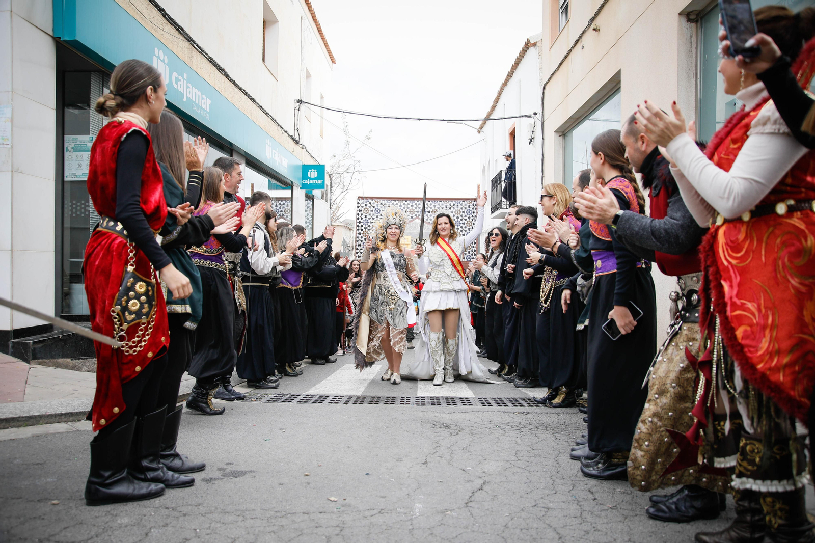 Última guerrilla en Gérgal entre moros y cristianos.