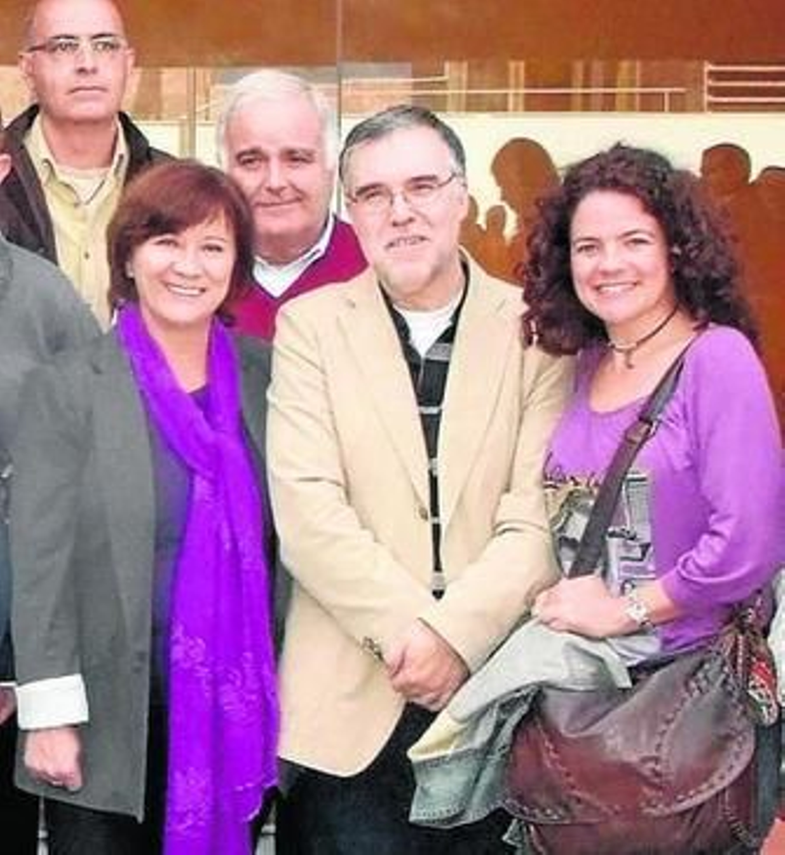 Pedro M. Domene junto a Nativel Preciado.