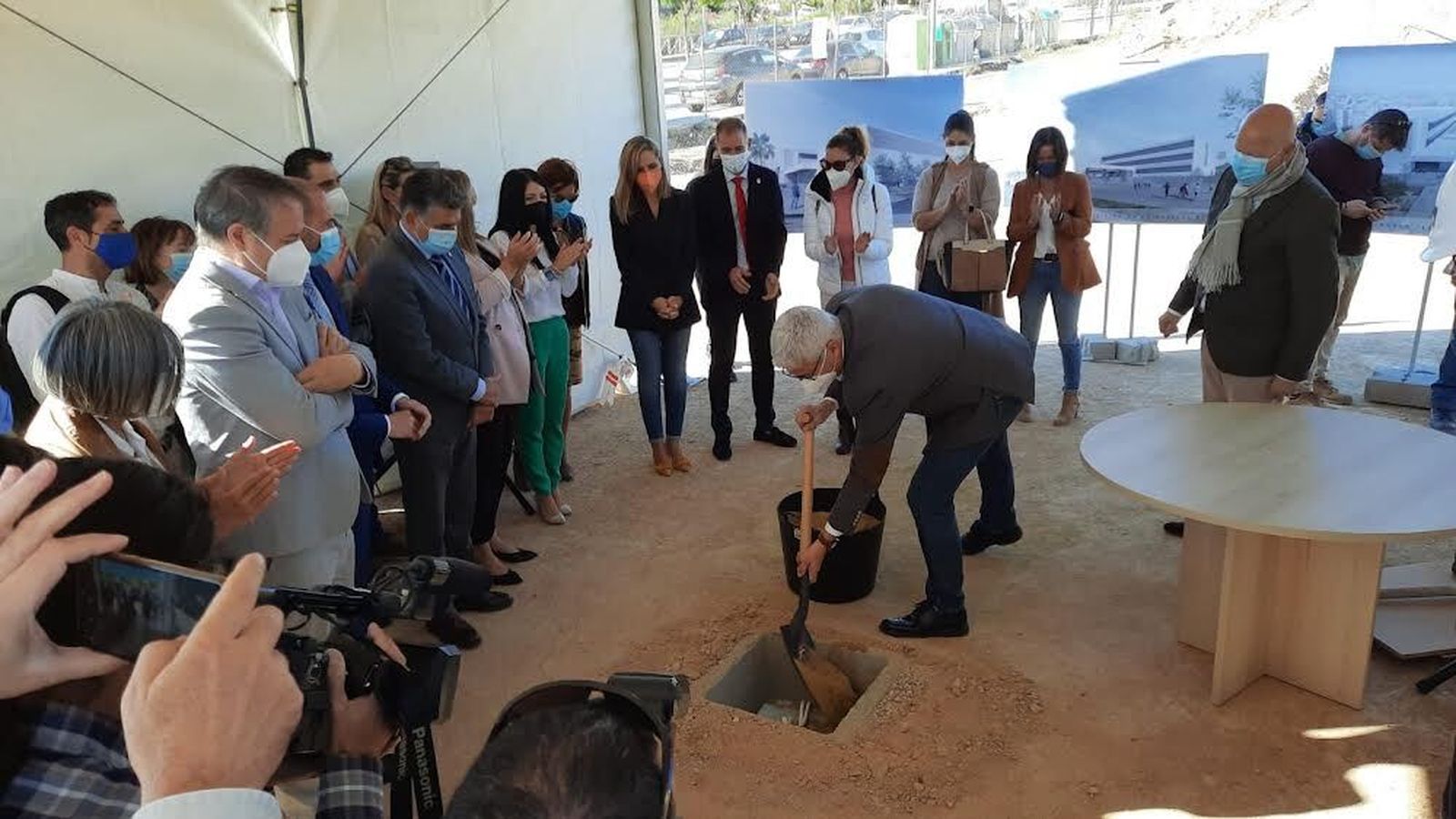 El nuevo Instituto de Secundaria de Huercal Overa entra en  la cuenta atrás de su construcción
