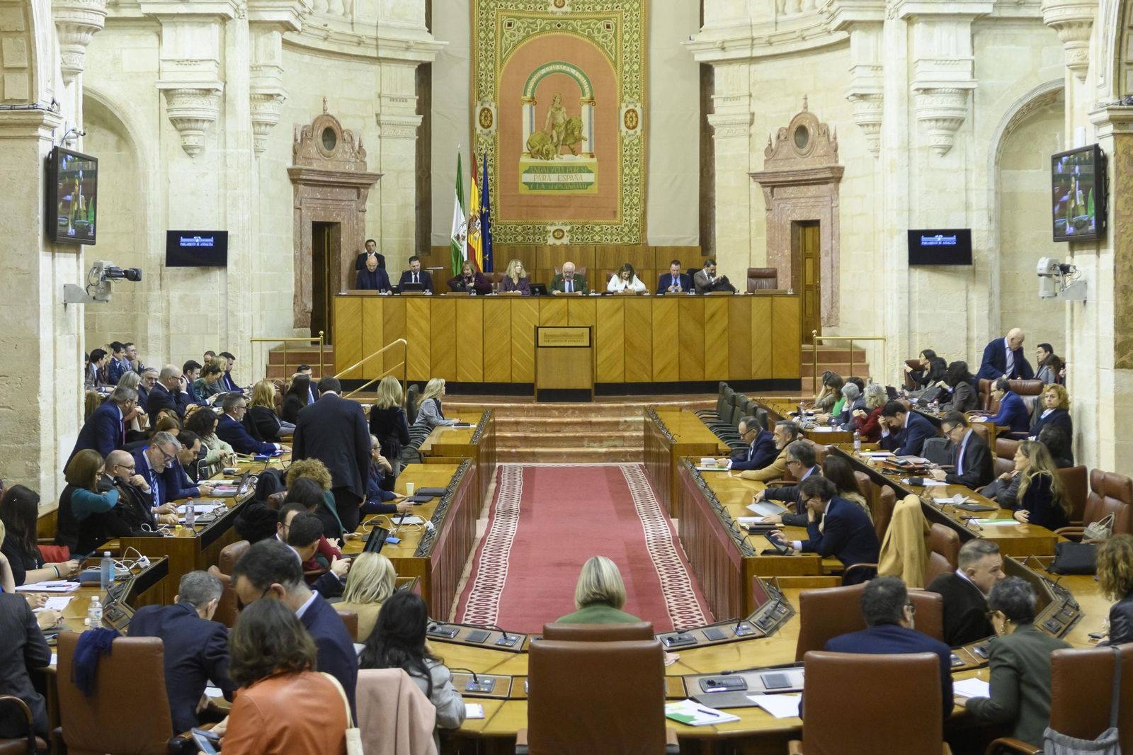 Pleno del Parlamento de Andalucía
