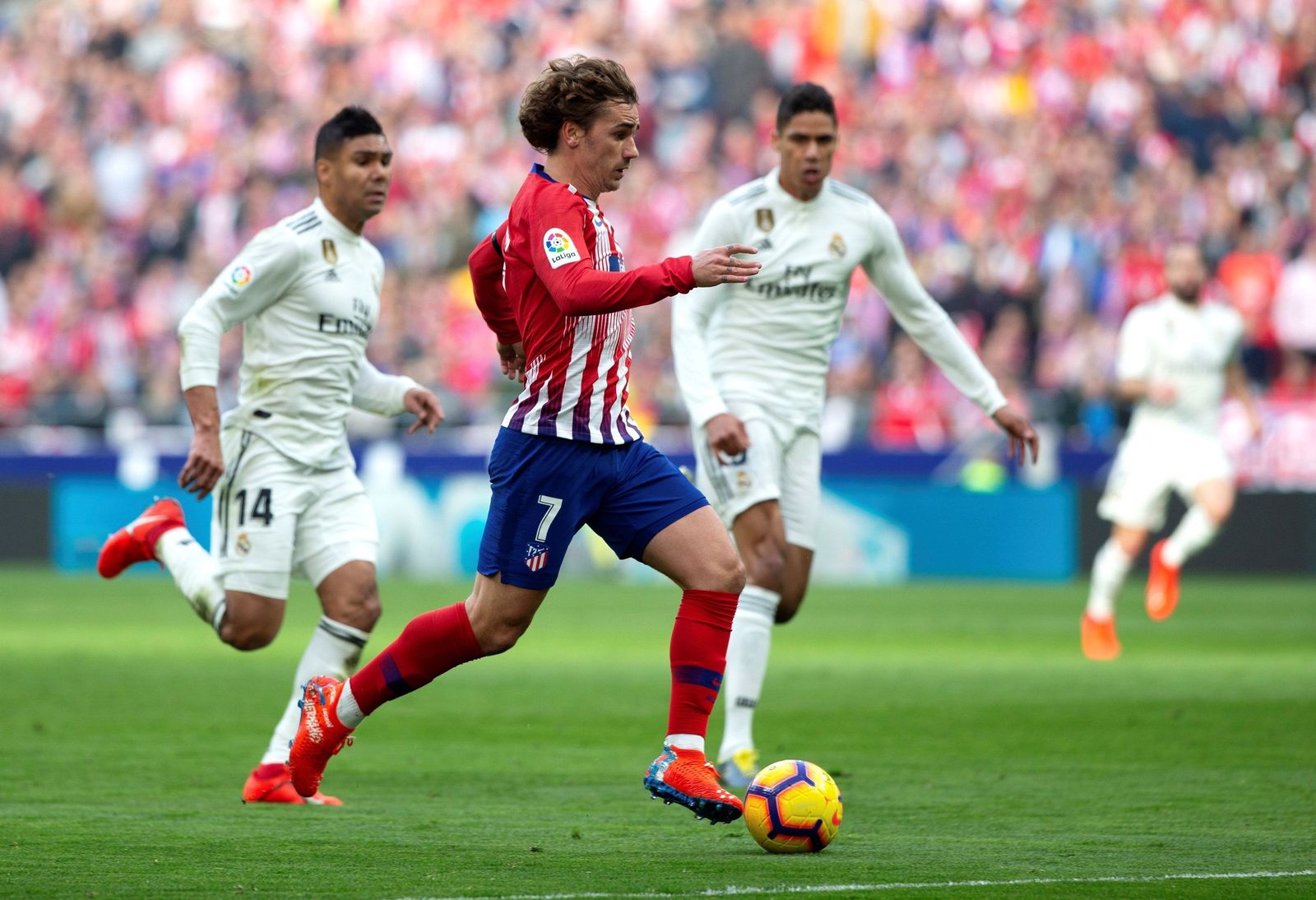 Las imágenes del Atlético de Madrid-Real Madrid