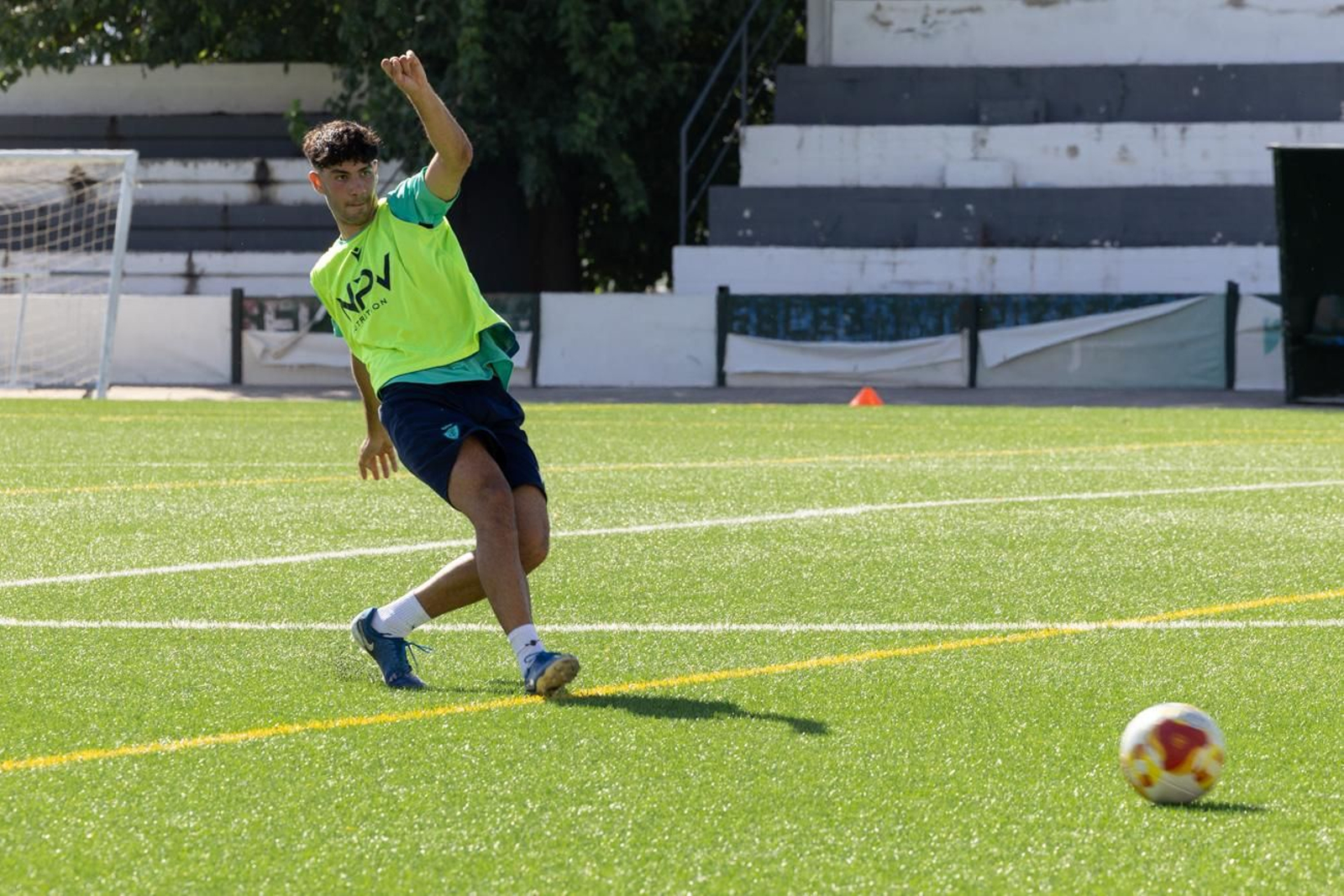 El primer entrenamiento del Real Jaén de la temporada 2025-26