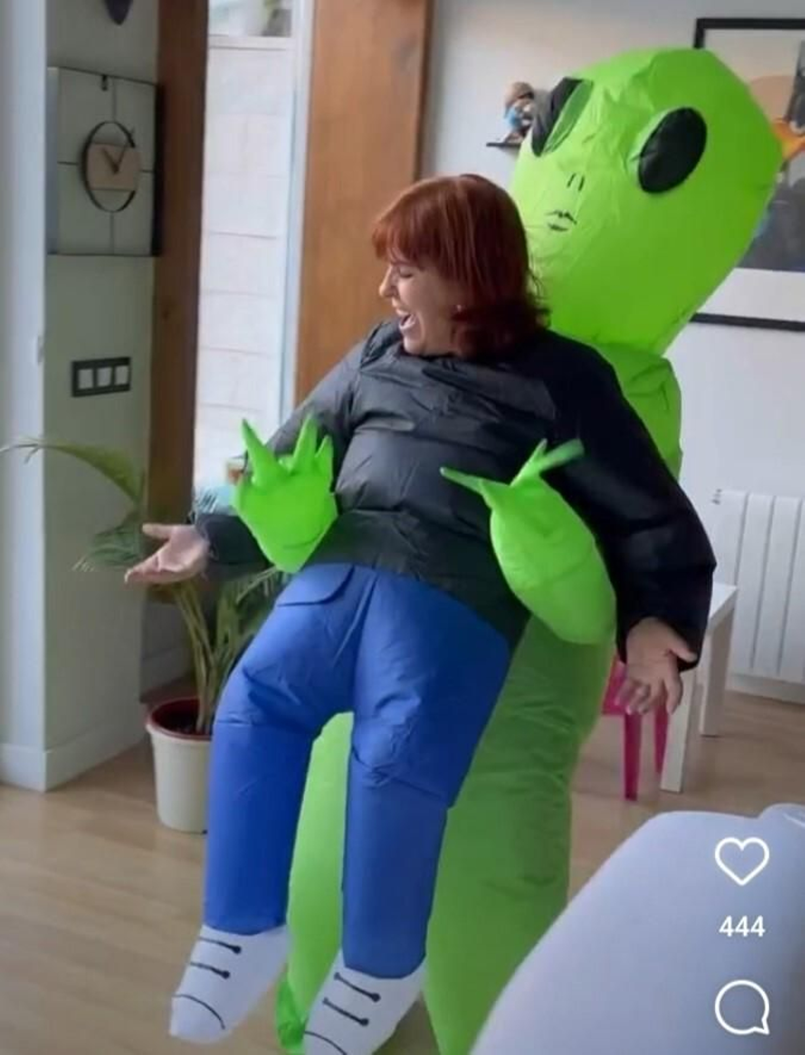 Mercedes Guillén, madre de Roberto Leal, 'abducida' por un extraterrestre