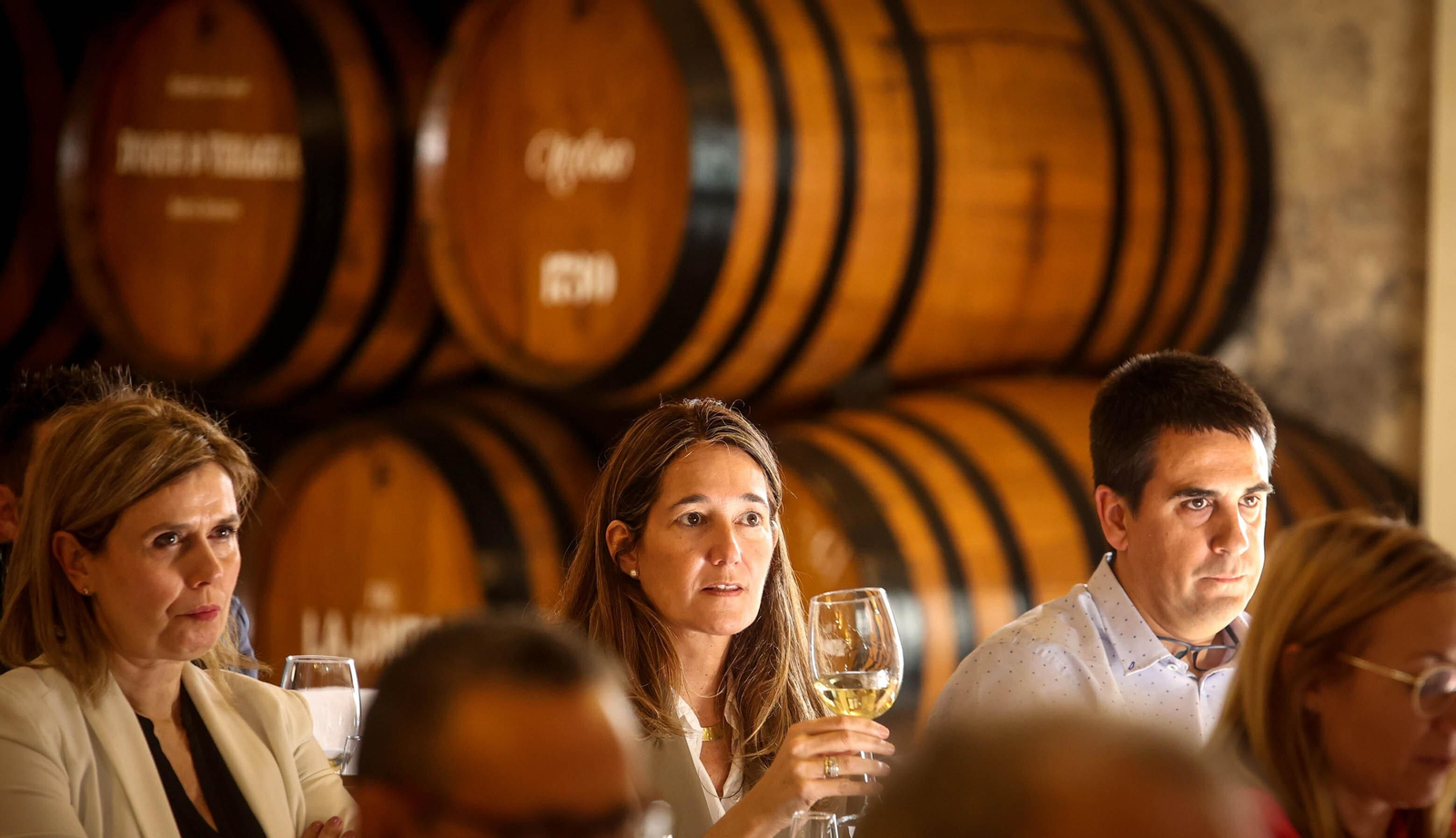 Cata de vinos de Álvaro Domecq en Jerez