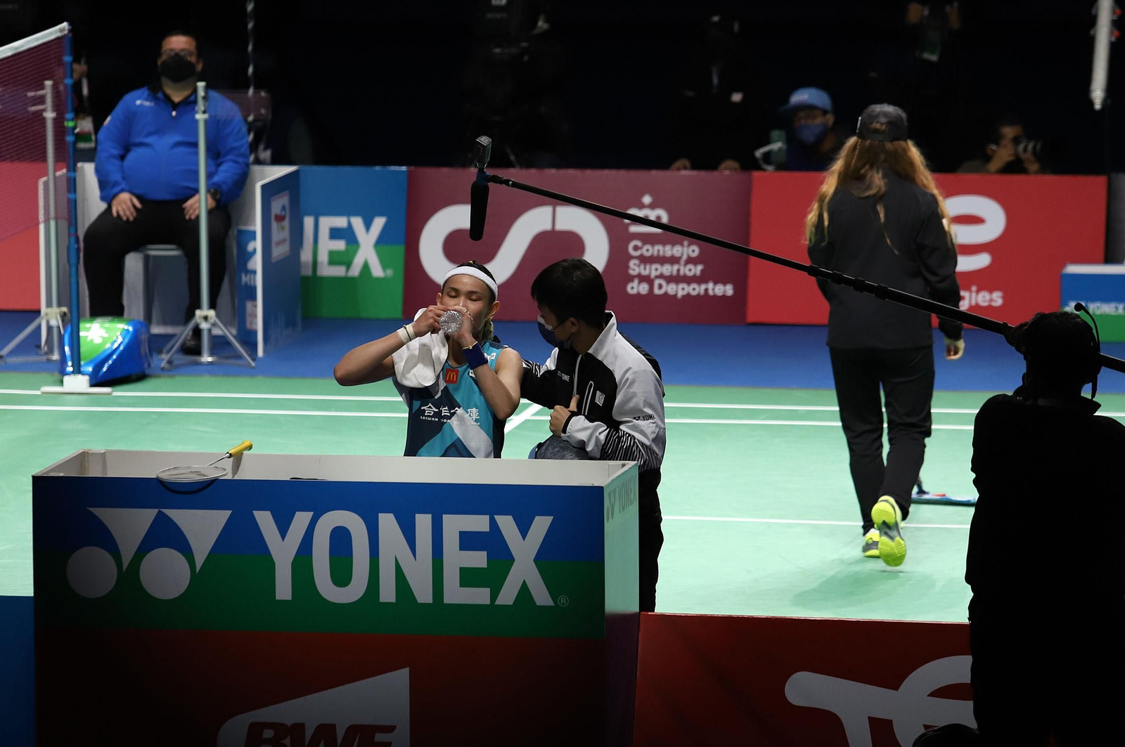 Huelva 2021: final femenina TAI Tzu Ying-YAMAGUCHI. Mundial de Bádminton Huelva´21