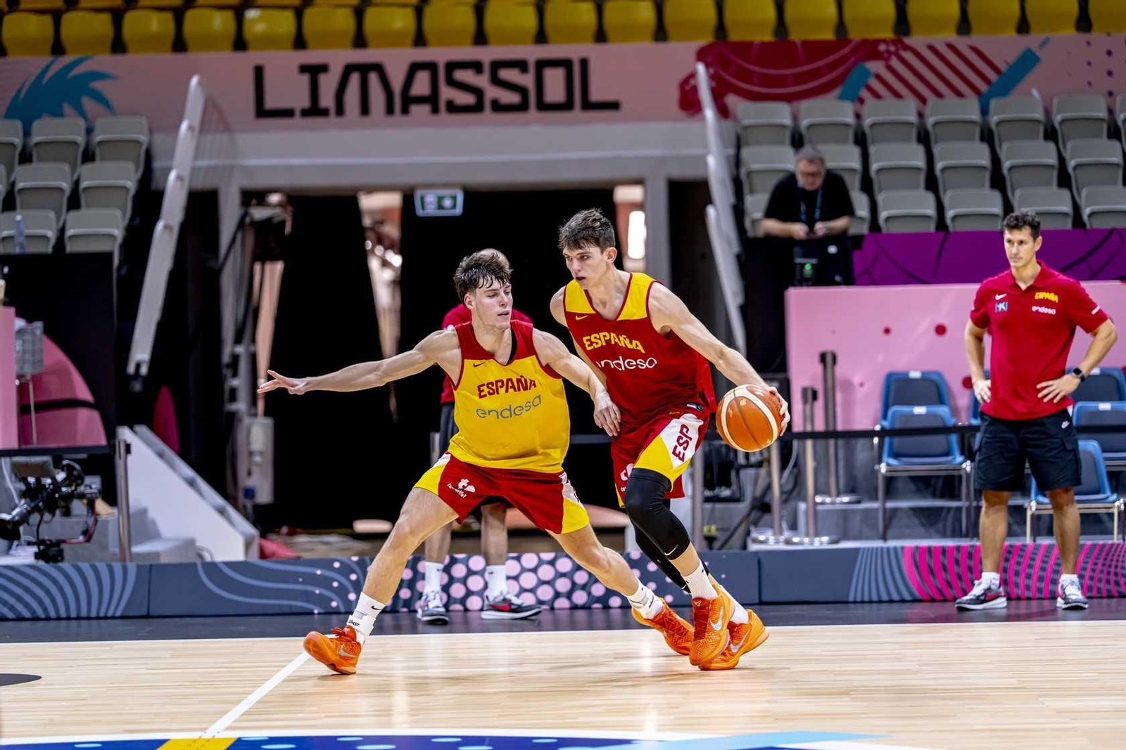 Mario Saint-Supéry, en modo Eurobasket