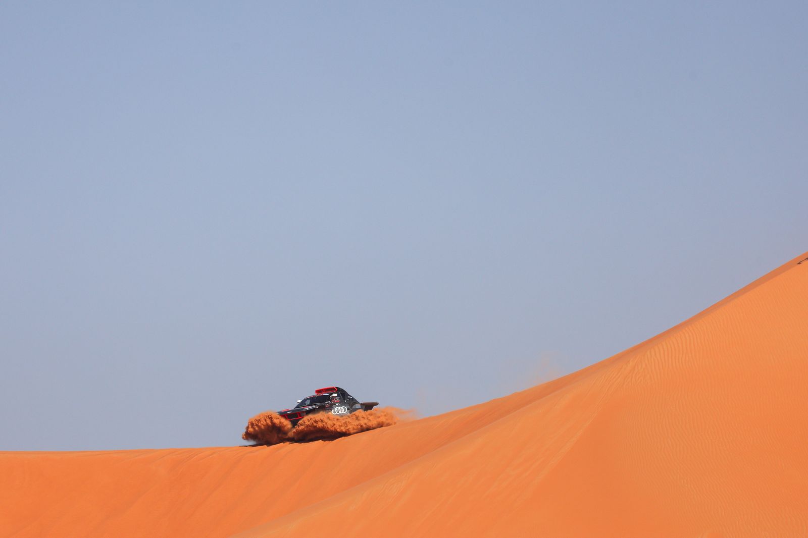 Las mejores fotos del Dakar por las dunas