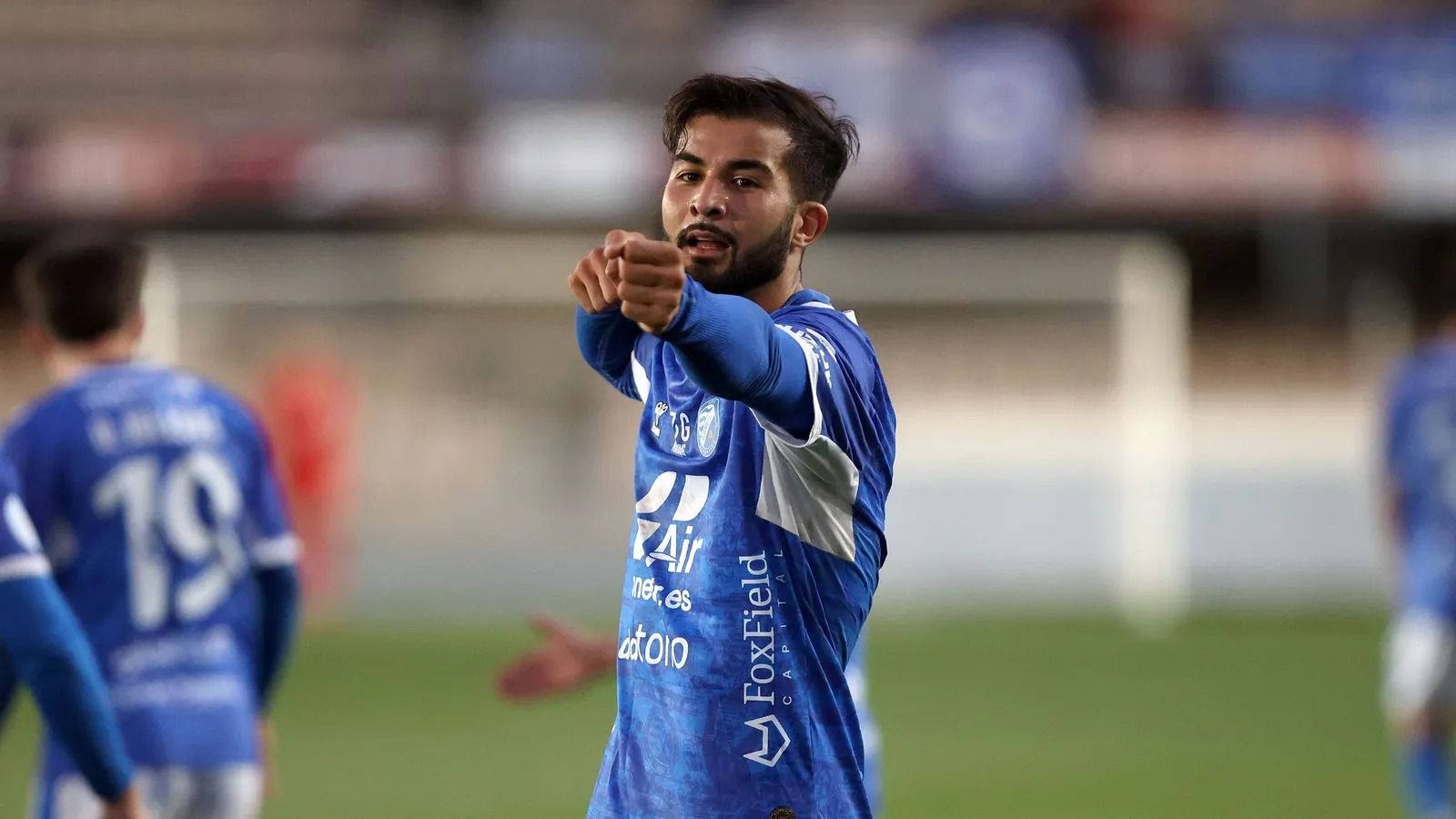 Ilias Charid, jugador del Xerez DFC.