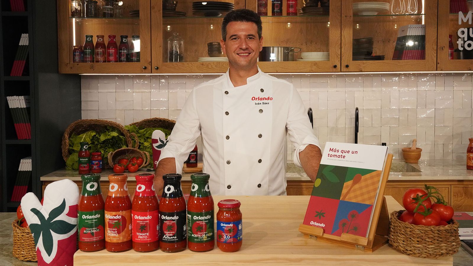 El chef Iván Sáez, chef y embajador de Orlando.