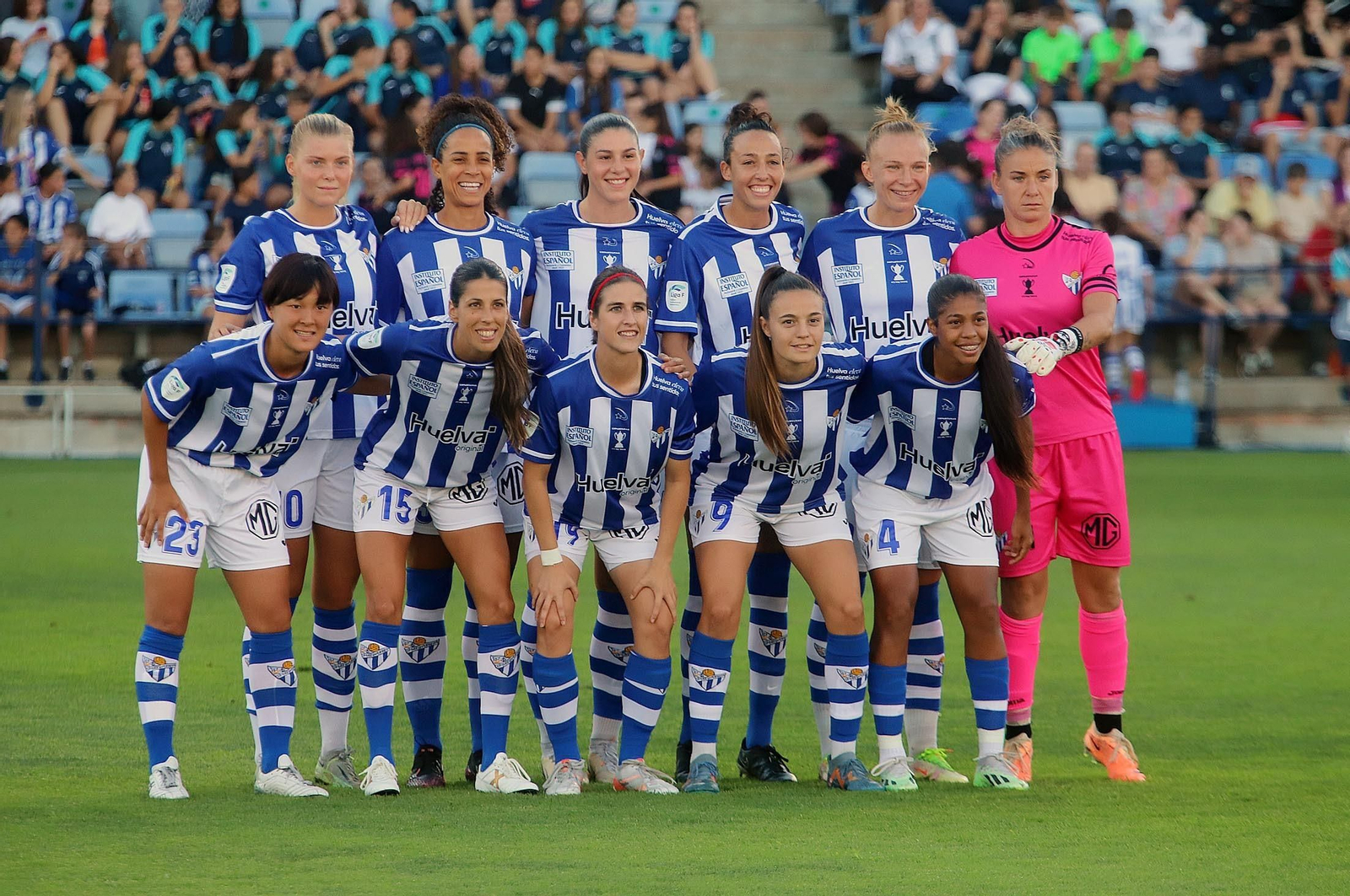 Imágenes del Sporting de Huelva-FC Barcelona