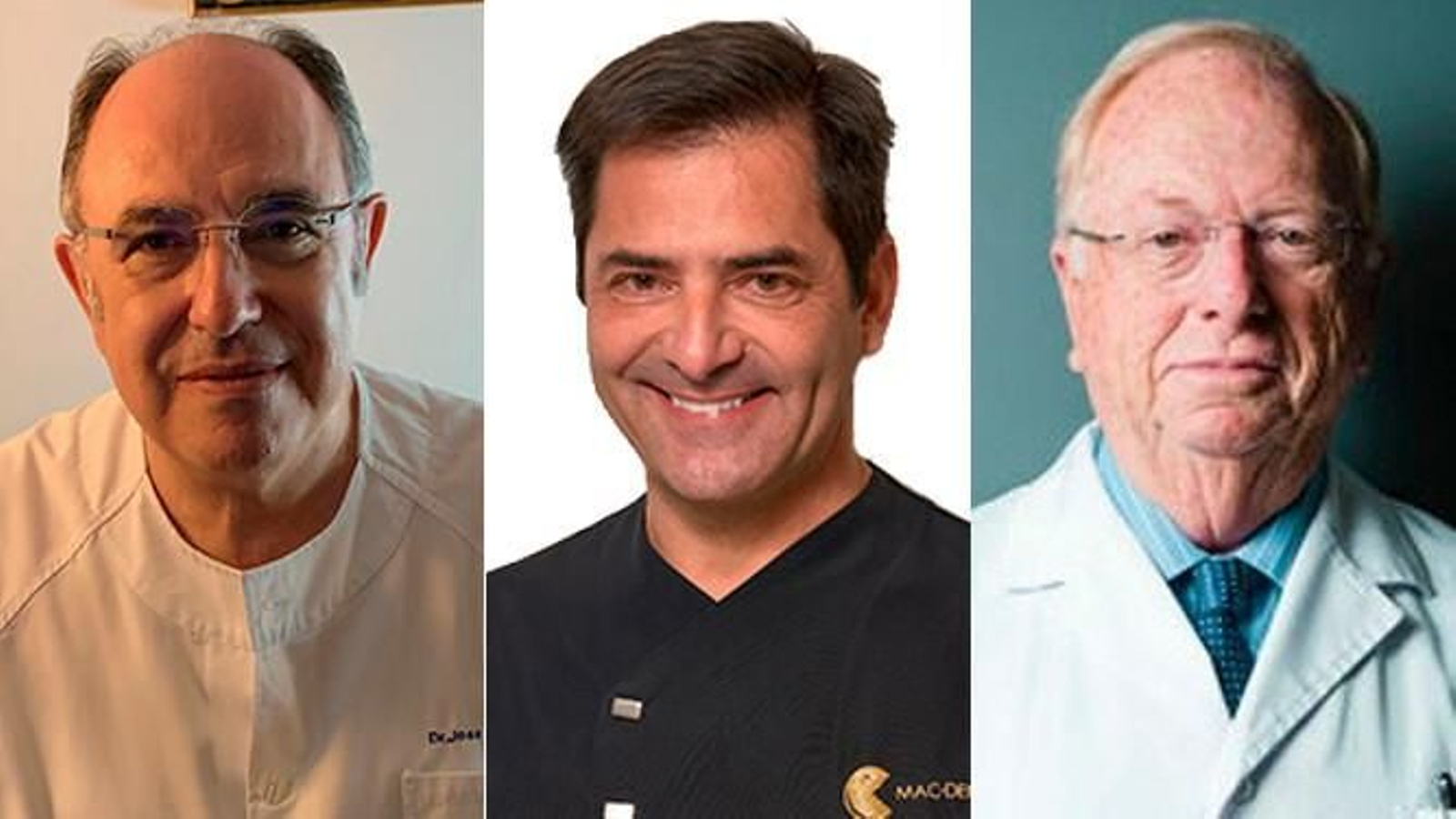 Los doctores León Carrillo, Gómez Lebrón y Julía, entre los mejores de España según el Top Doctors Awards.