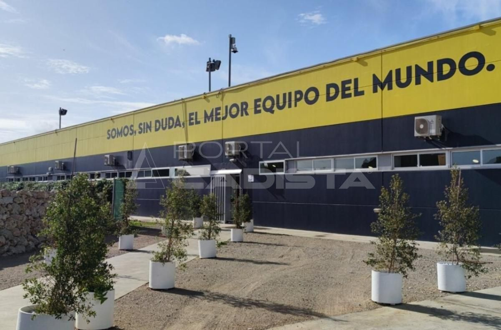 Instalaciones de El Rosal, donde el Cádiz juvenil juega sus partidos como local.