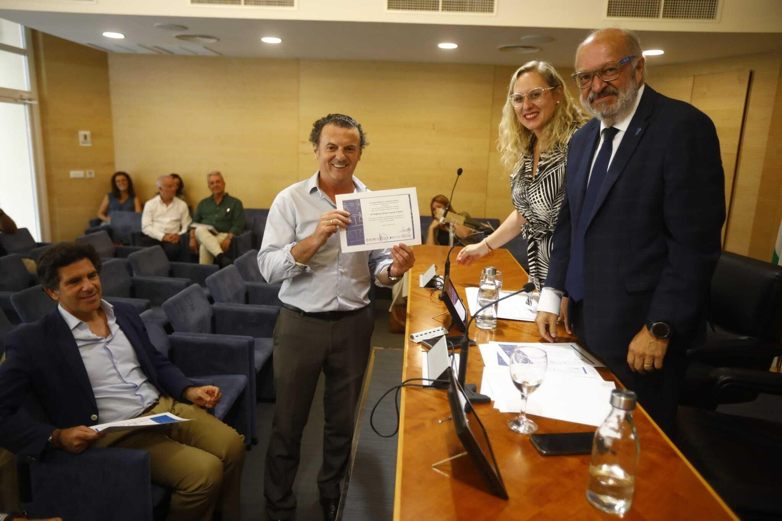 El homenaje del Colegio de la Abogacía de Córdoba a los abogados que prestan el servicio de turno de oficio, en imágenes