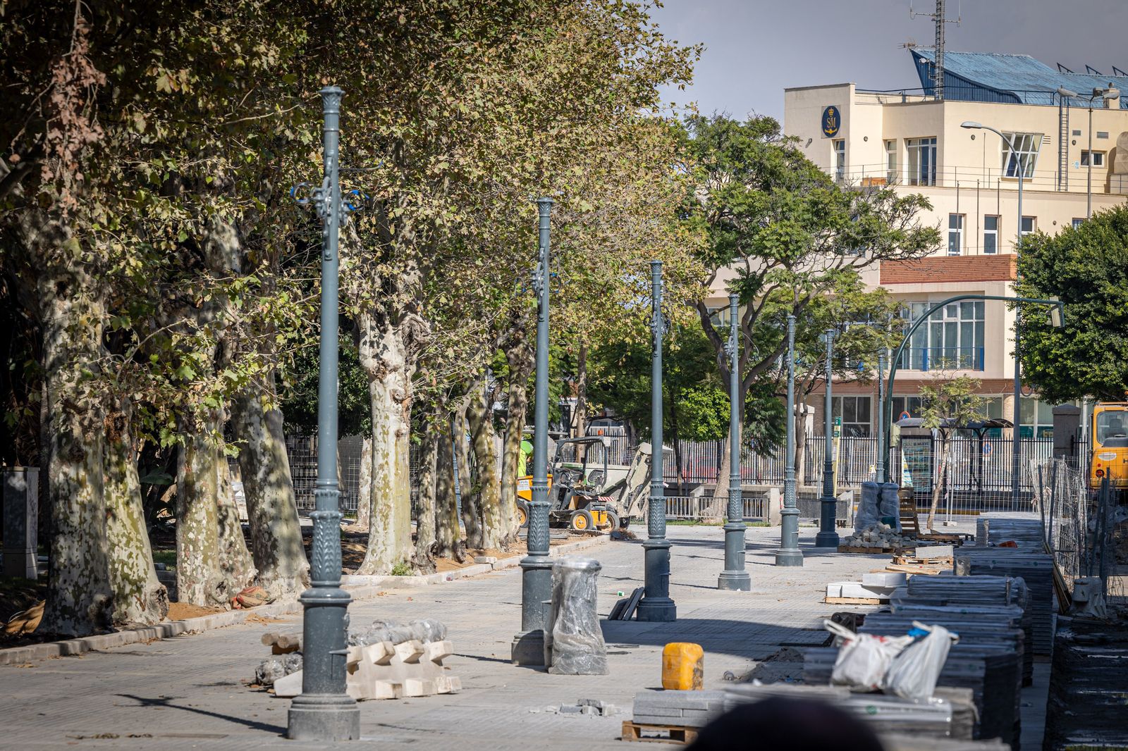 Así van las obras de la Plaza España