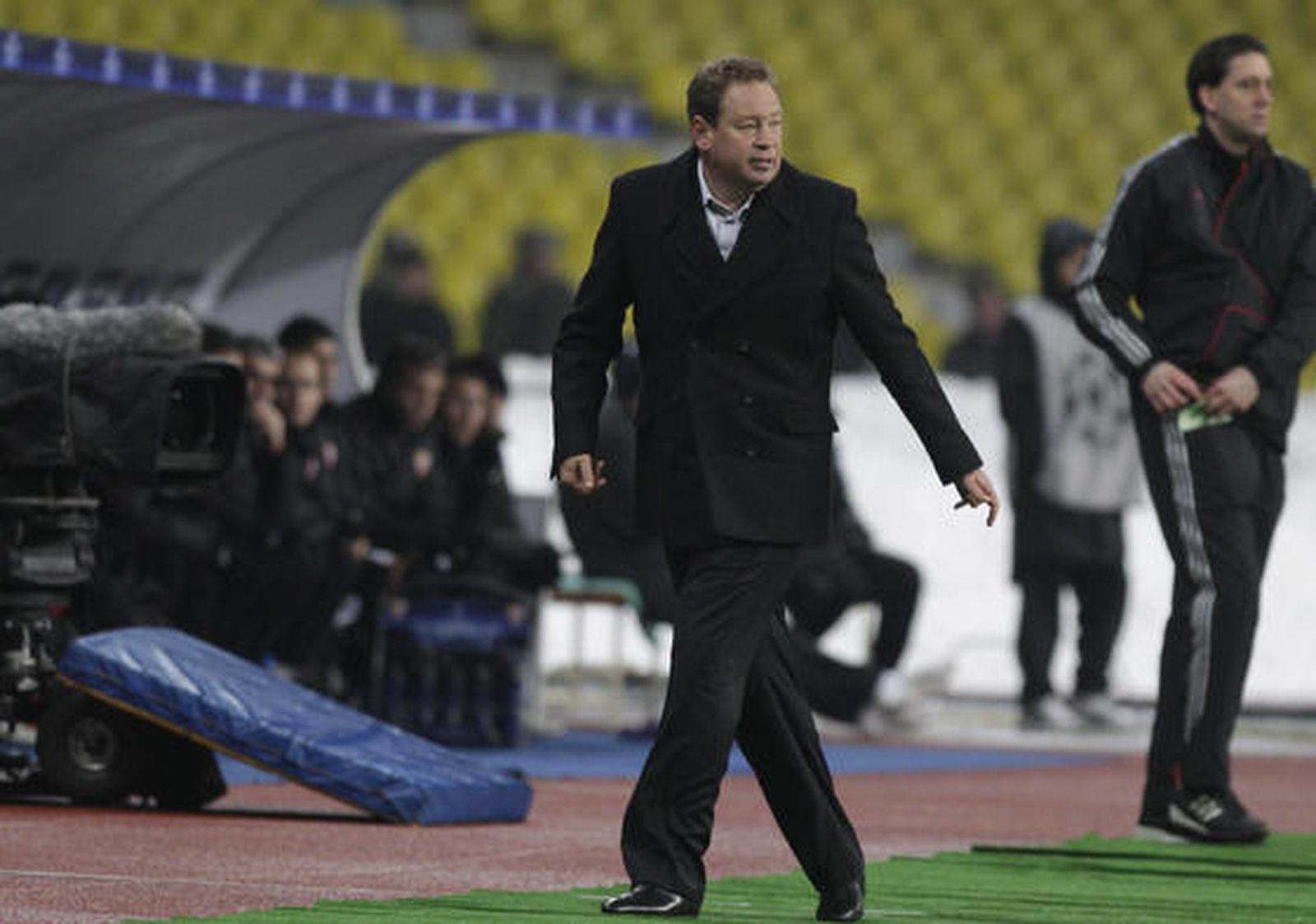 Leonid Slutsky, técnico del CSKA Moscú.

Foto: Antonio Pizarro