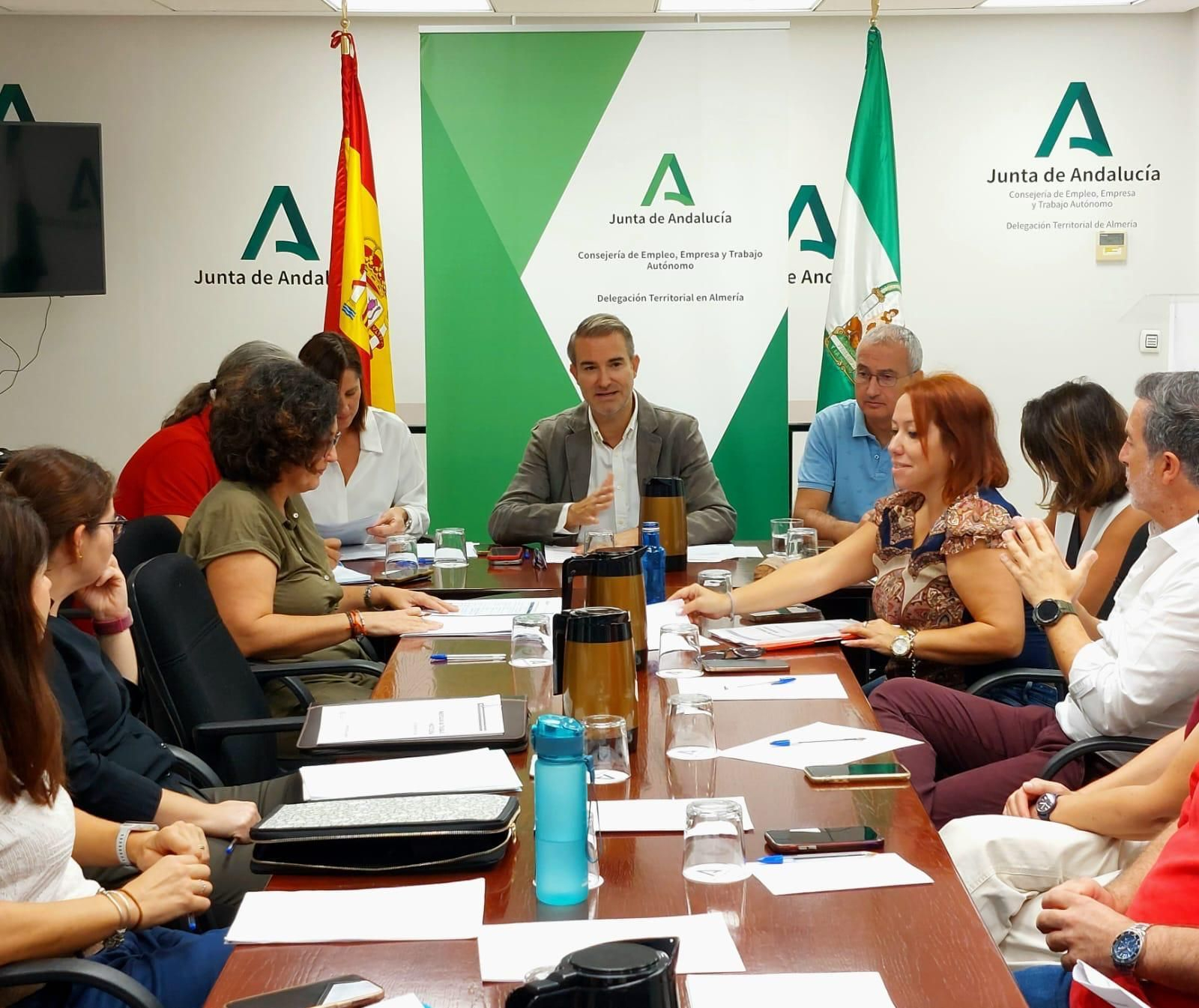 Reunión de hostelería.