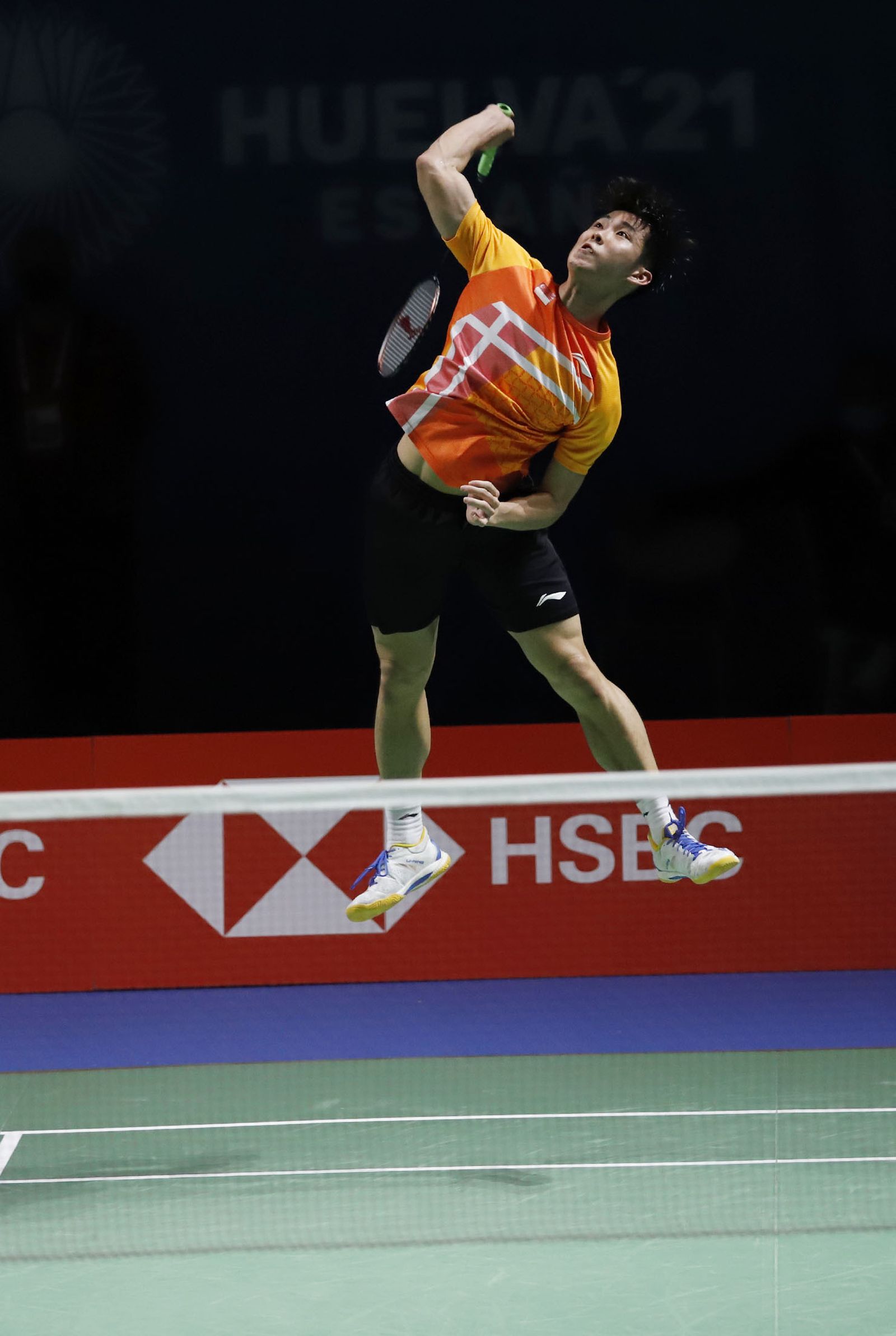 Las mejores imágenes de la jornada de bádminton del lunes en el Huelva 2021