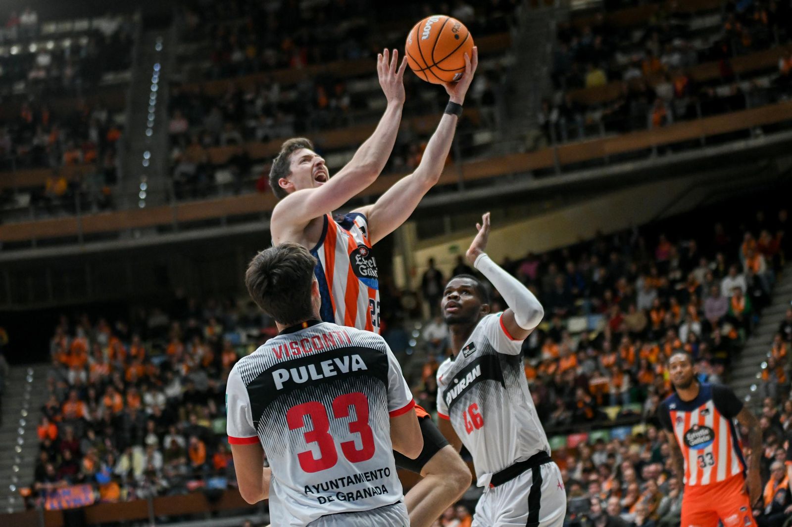 Las mejores imágenes del Leyma Coruña-Covirán Granada