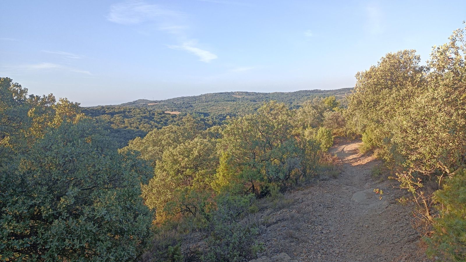 Tránsito por la Sierra Las Forcas.