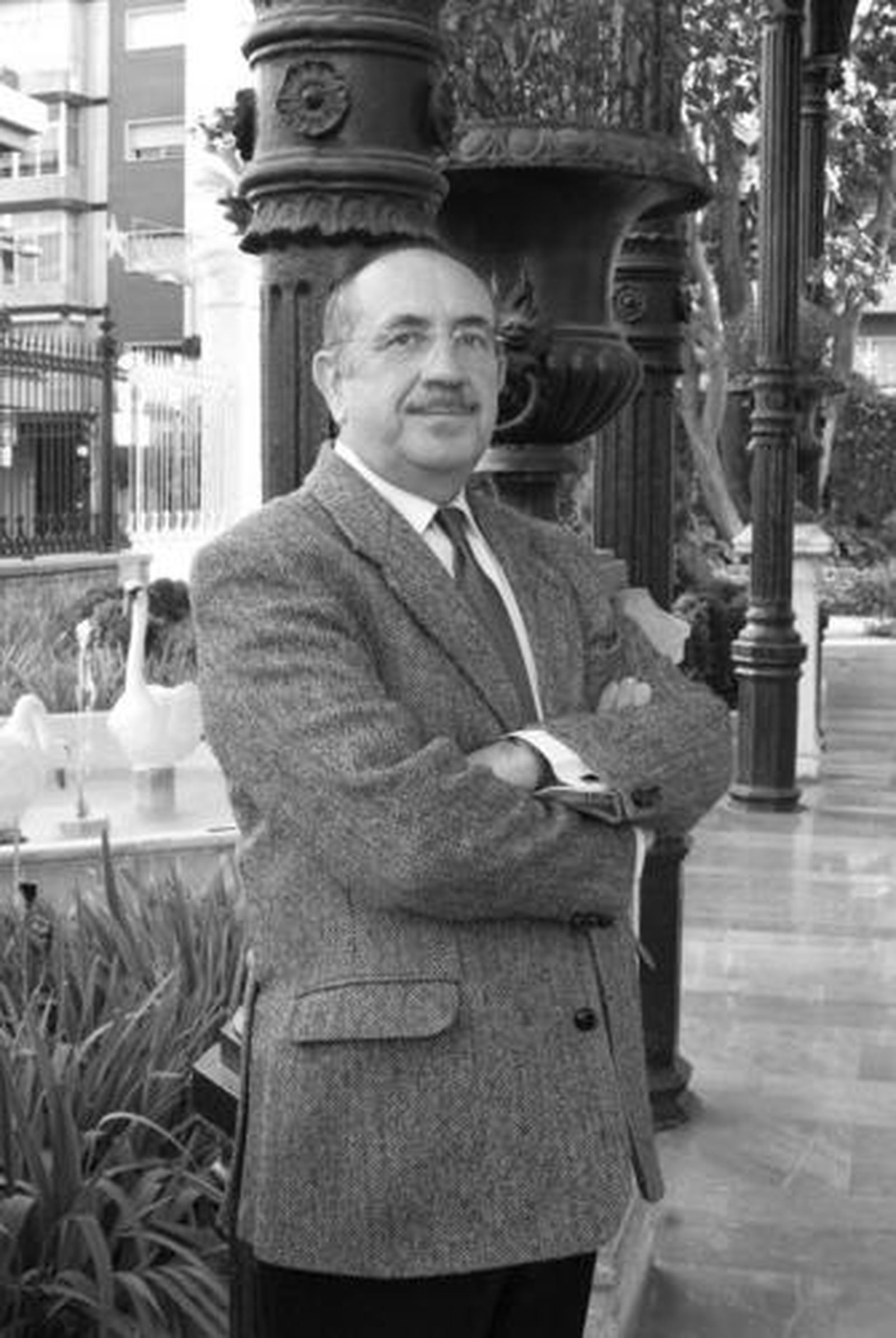 Mateo Revilla y Miguel Valle antes de su diálogo.