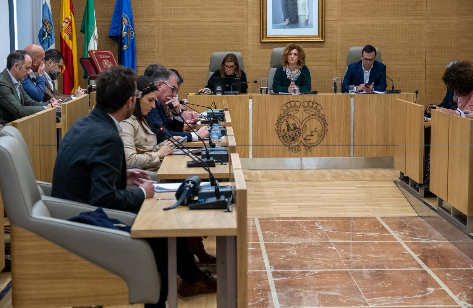 Celebración del pleno extraordinario.