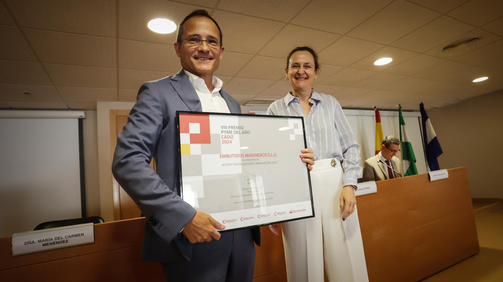 Imágenes de la entrega de los VIII Premios Pymes del año en Jerez