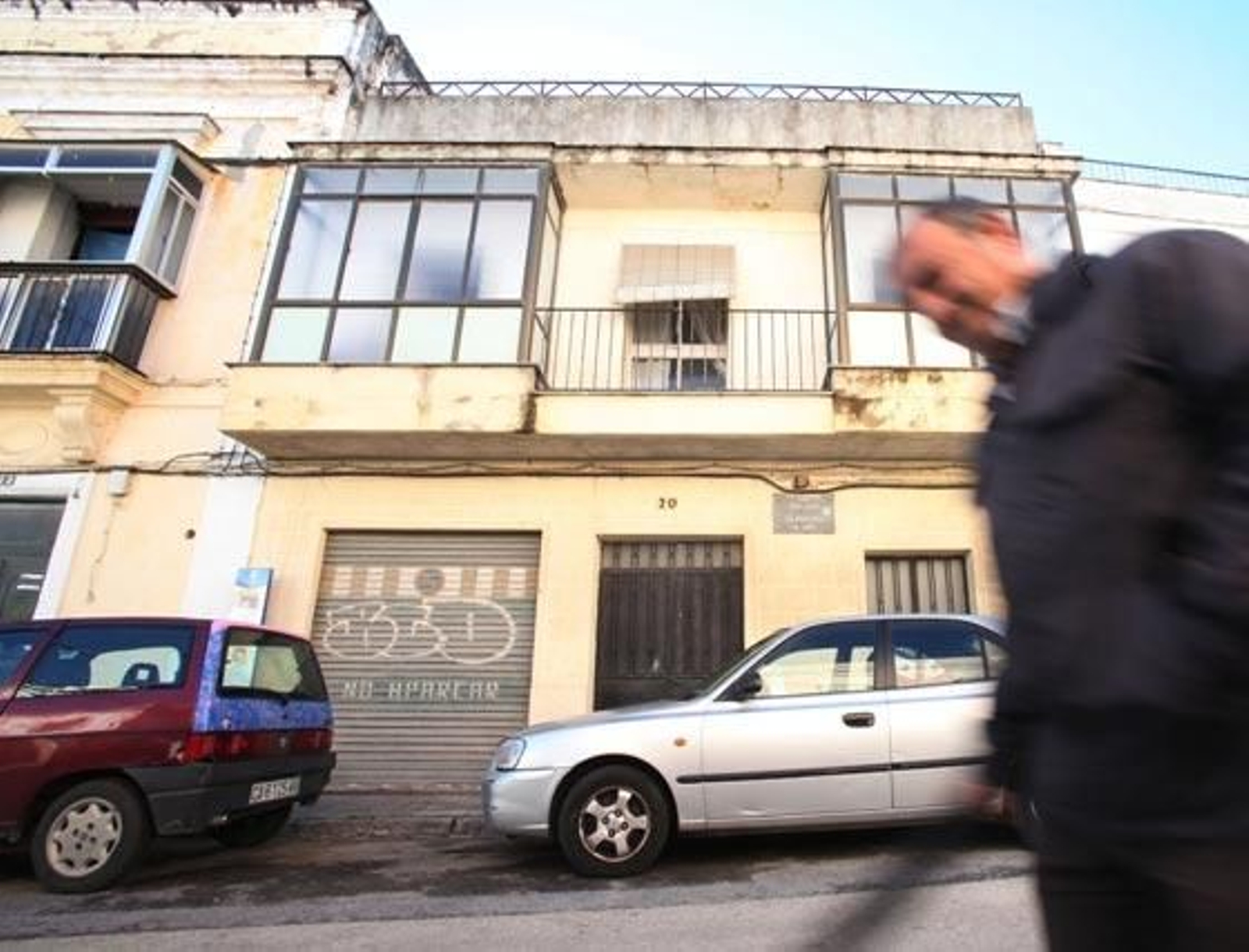 Vista de la descuidada casa natal de La Paquera. 

Foto: Vanesa Lobo