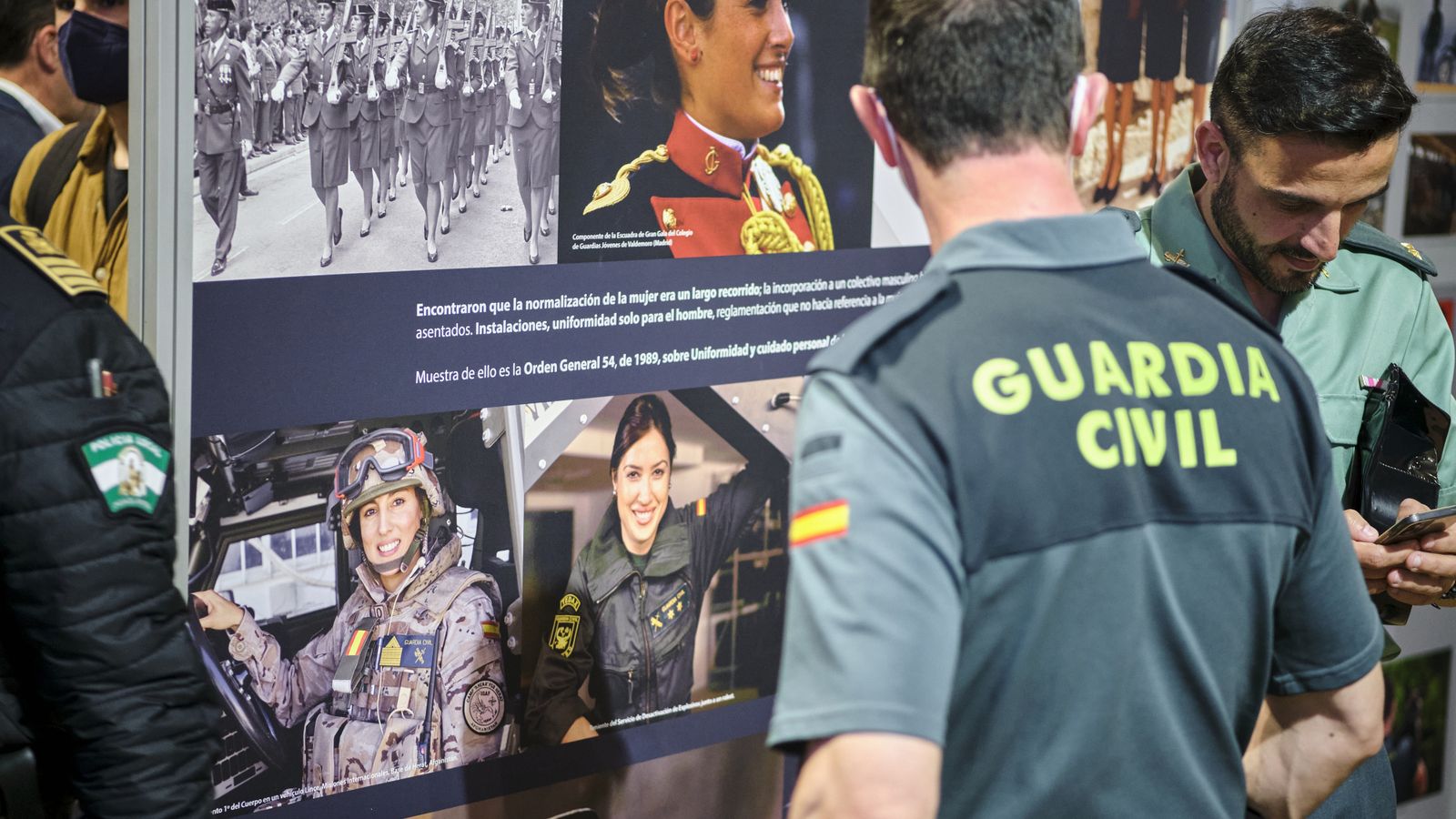 Las imágenes de la la exposición 'La Guardia Civil al servicio del ciudadano'