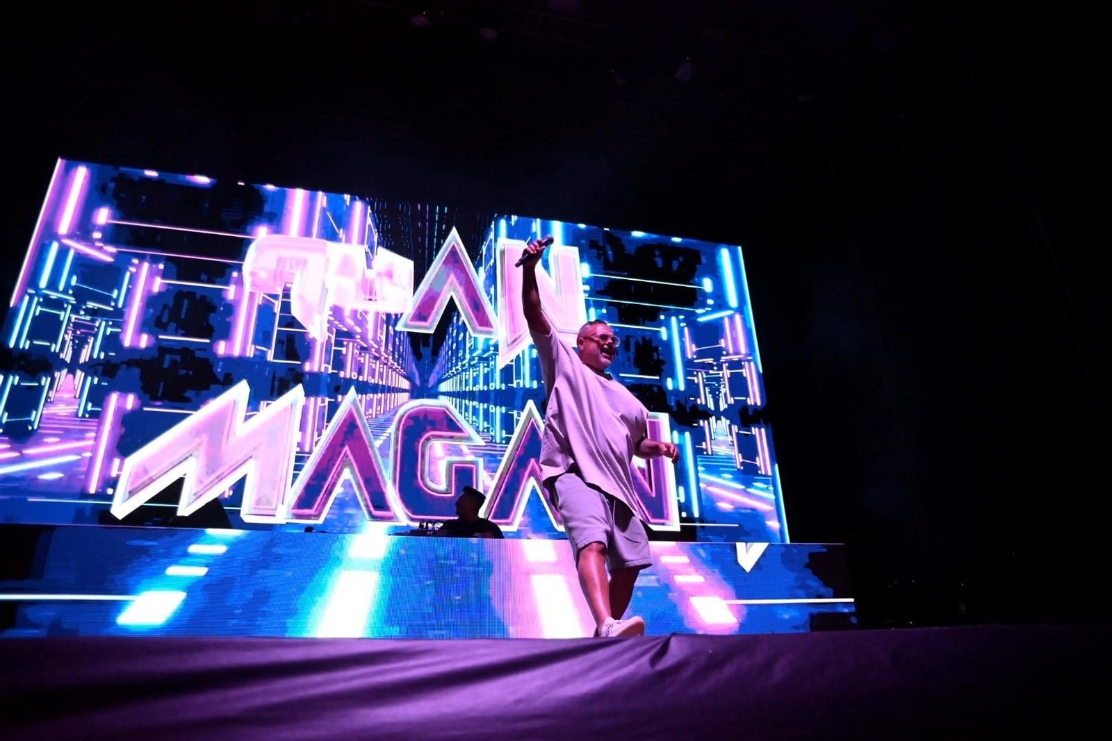 Juan Magán, en concierto.
