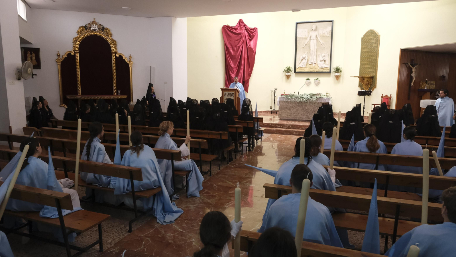 La procesión de Los Ángeles en Almería, en imágenes