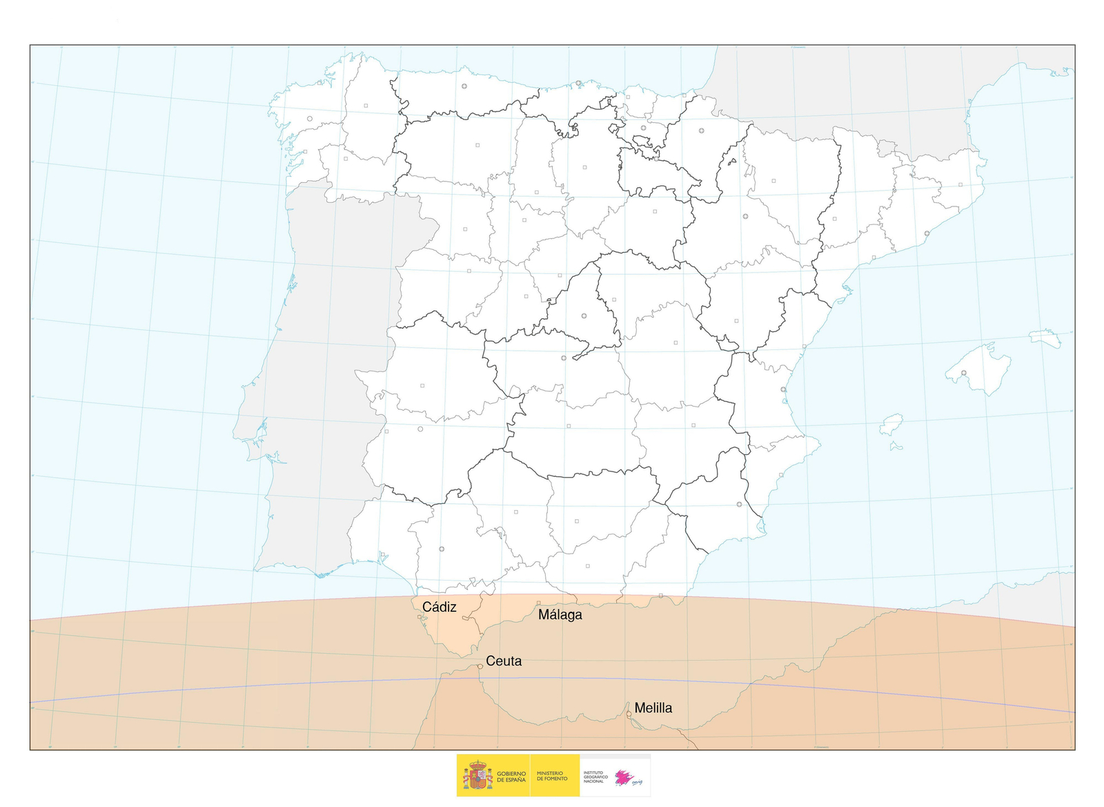 Recorrido del próximo eclipse solar que se podrá ver desde Málaga